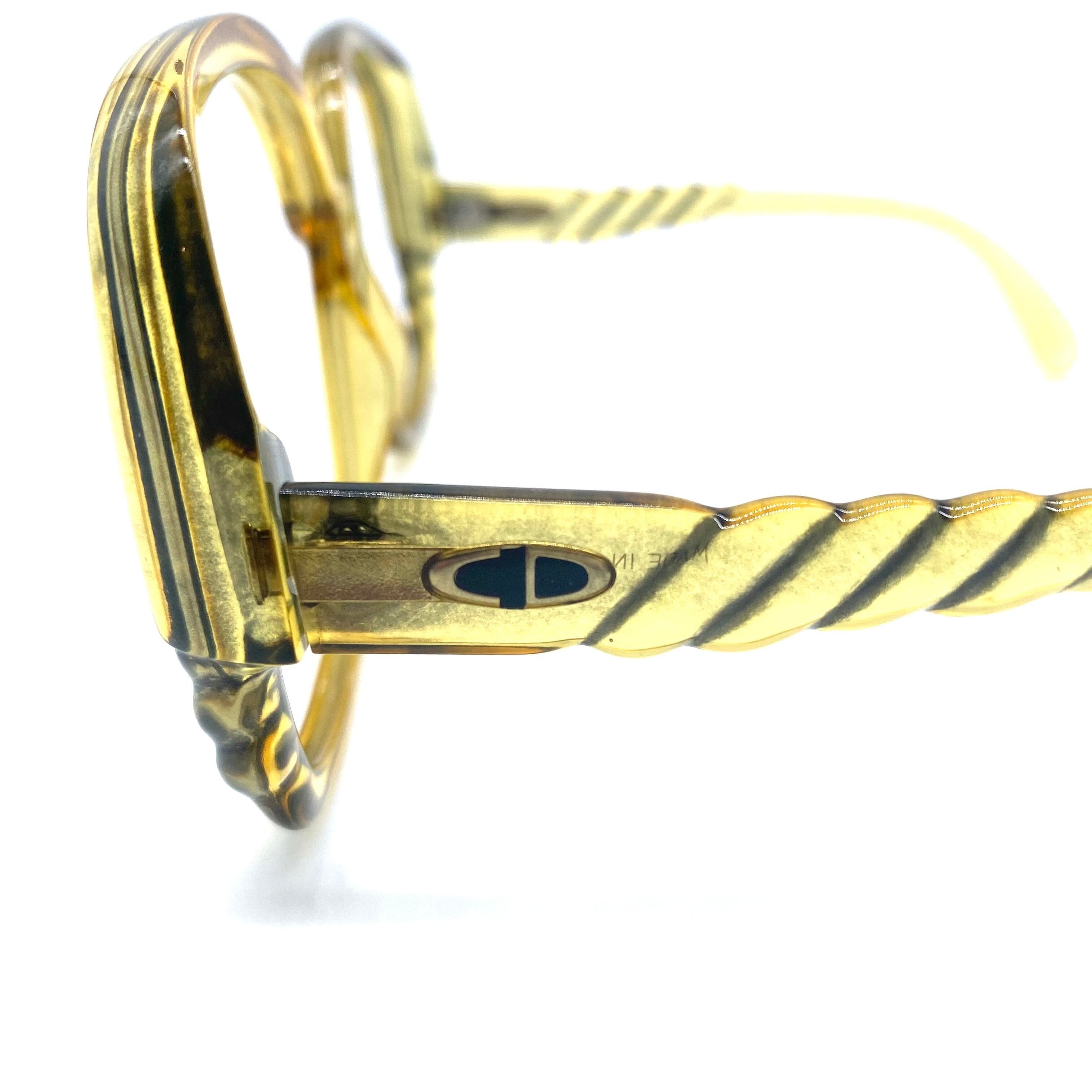 Dior Vintage Christian Dior Eye Glasses Frame Size ONE SIZE - 8 Thumbnail