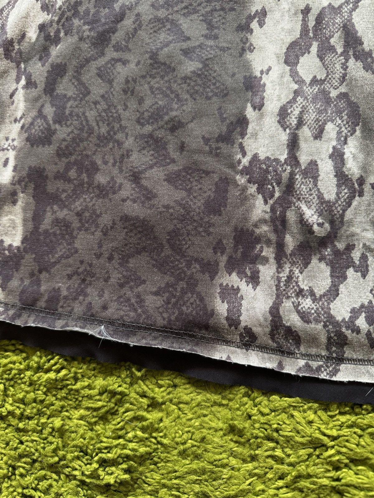 Allsaints × If Six Was Nine Allsaints avant garde snakeskin phyton pattern tank top Y2K Size M / US 6-8 / IT 42-44 - 3 Thumbnail