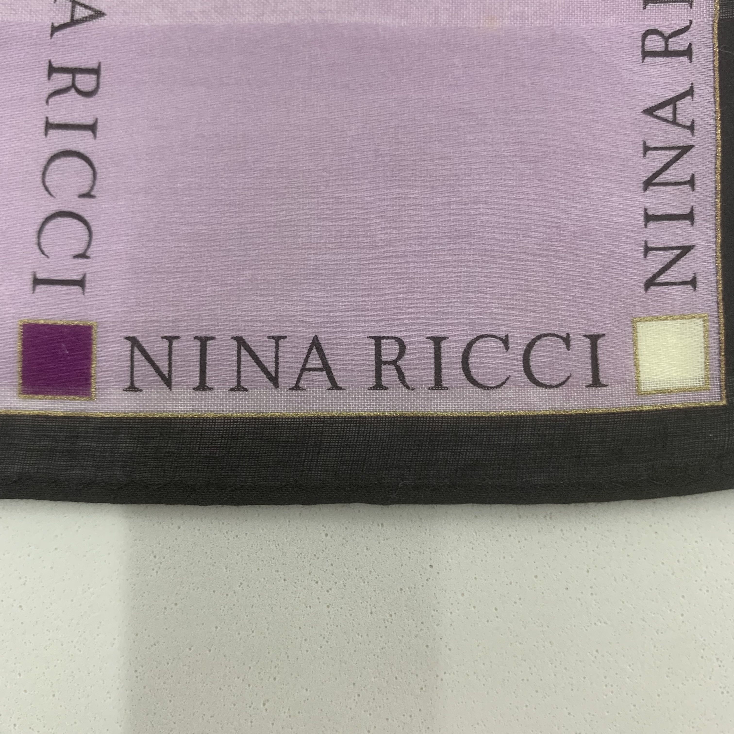 Nina Ricci Nina Ricci Handkerchief Bandana Neckerchief Square TB3374 Size ONE SIZE - 4 Thumbnail
