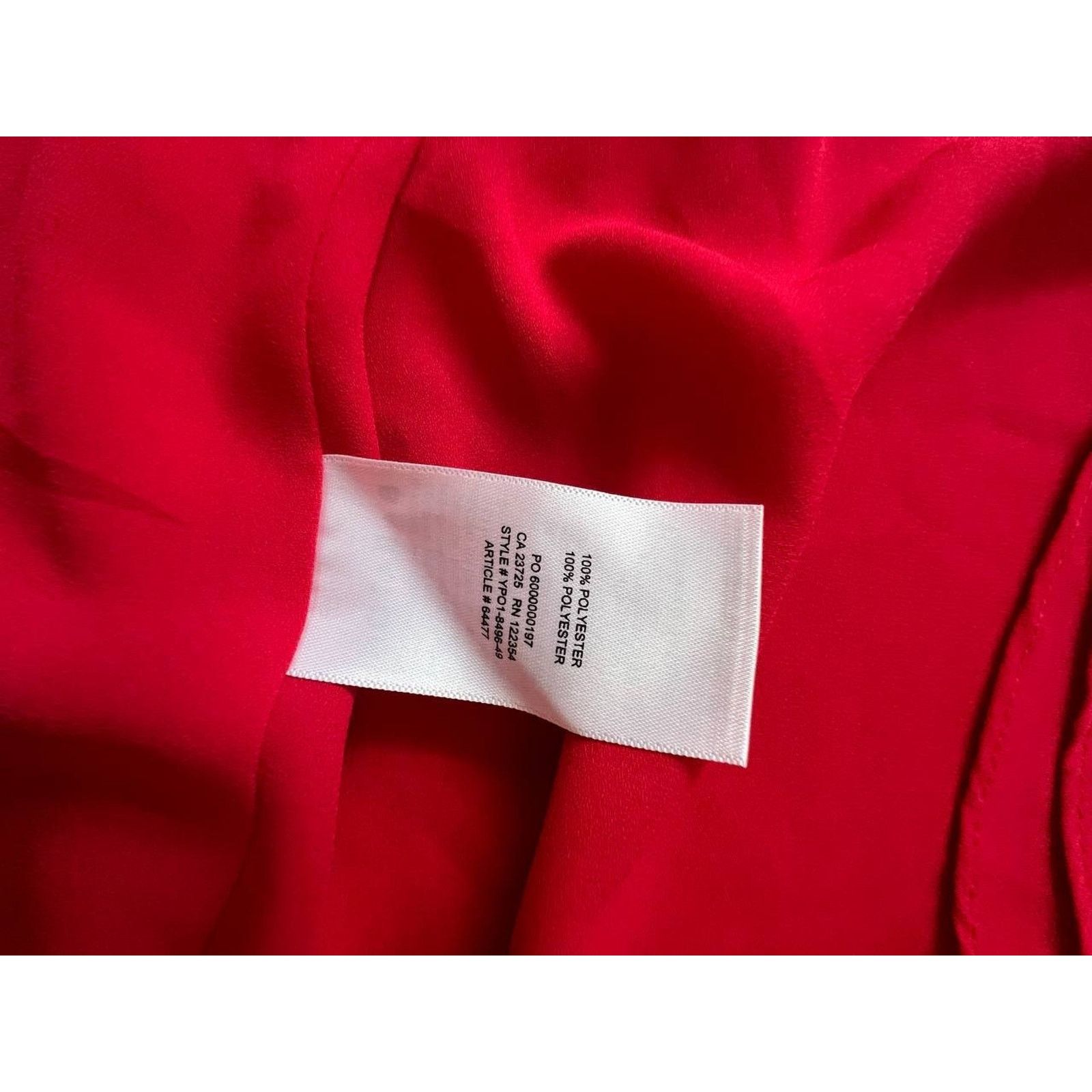 Gianni Barbato Babaton Aritzia Wallace Short Sleeve Mini Dress Red A000952 Size S / US 4 / IT 40 - 8 Thumbnail