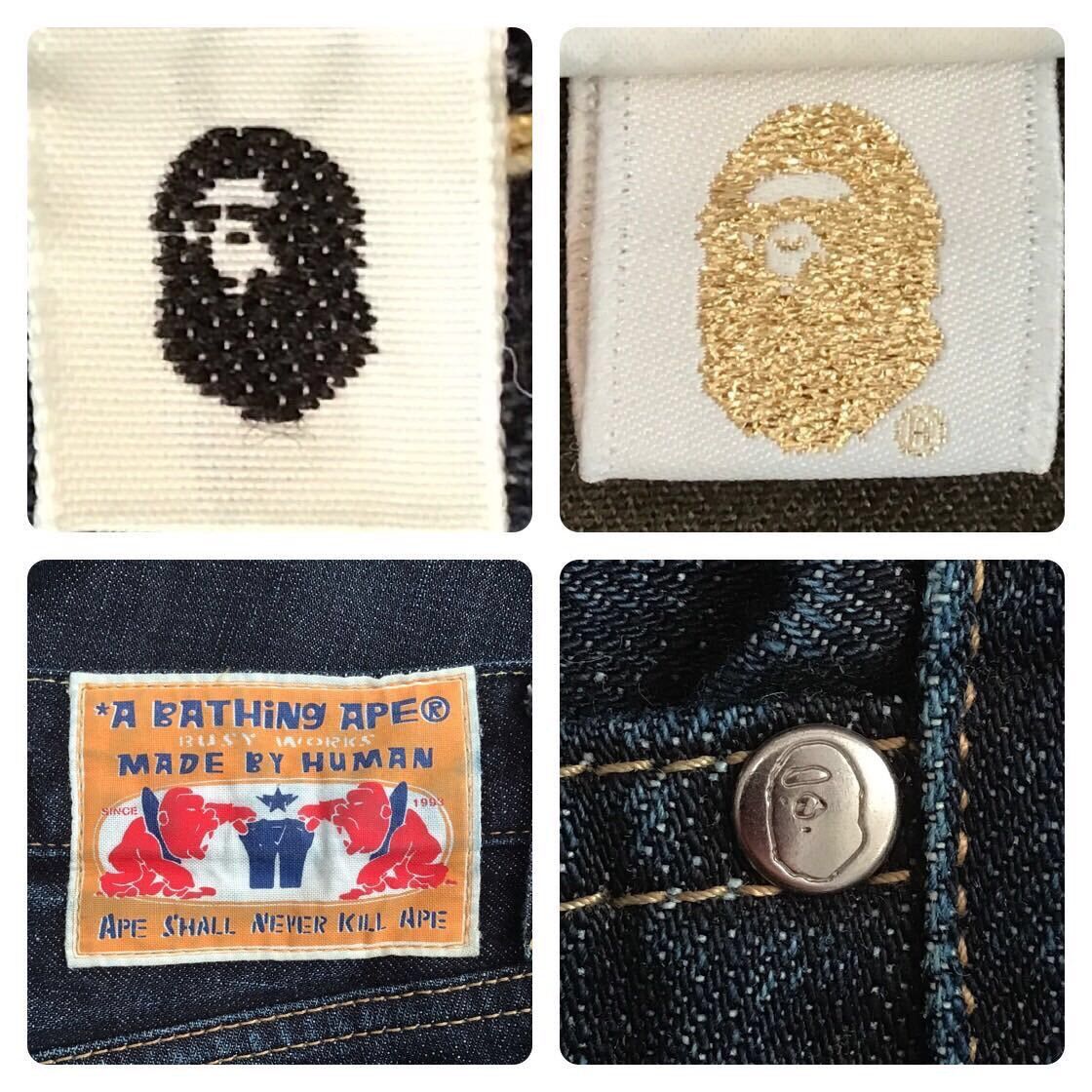 Bape BAPE 1st camo fleece pocket denim pants APE ★size S Size US 30 / EU 46 - 9 Thumbnail