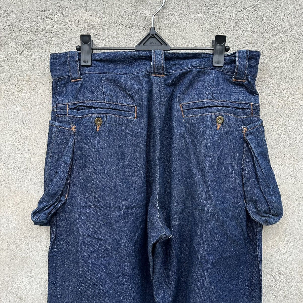 Japanese Brand Vintage Y2k Ficce Big Side Pocket Denim Size US 32 / EU 48 - 9 Thumbnail