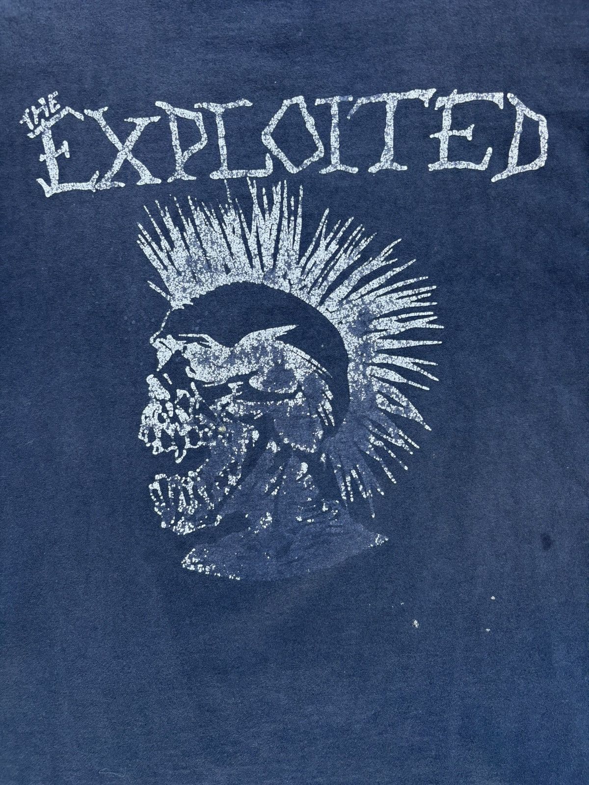 Band Tees Vintage 90s Exploited T Shirt Size US XL / EU 56 / 4 - 3 Thumbnail