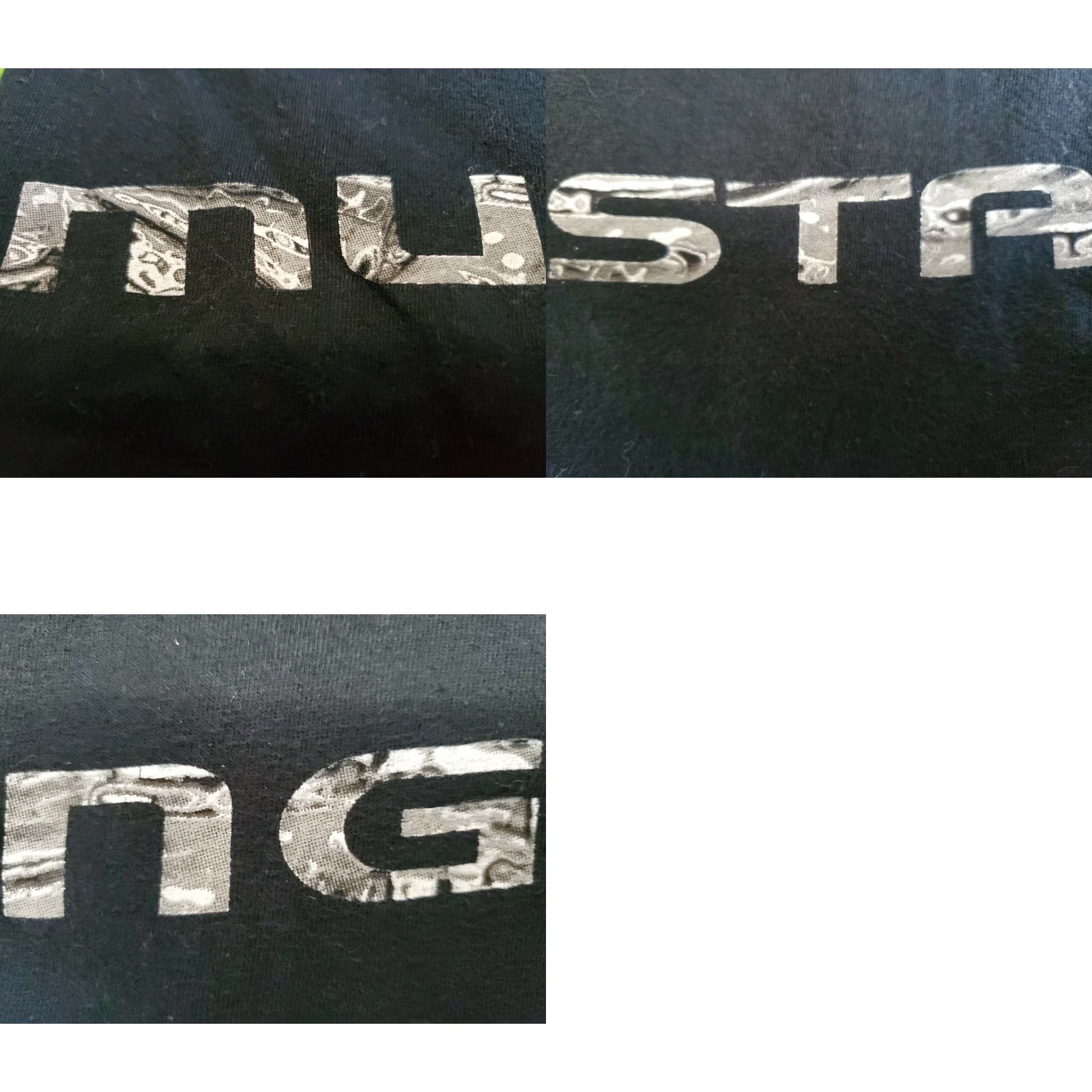 Ford Ford MUSTANG Official Licensed Product Flame Racing Black S/S TShirt SZ M Shirt Adult M Black Cotton Crew Neck Unisex Cars 90s? Size US M / EU 48-50 / 2 - 8 Thumbnail