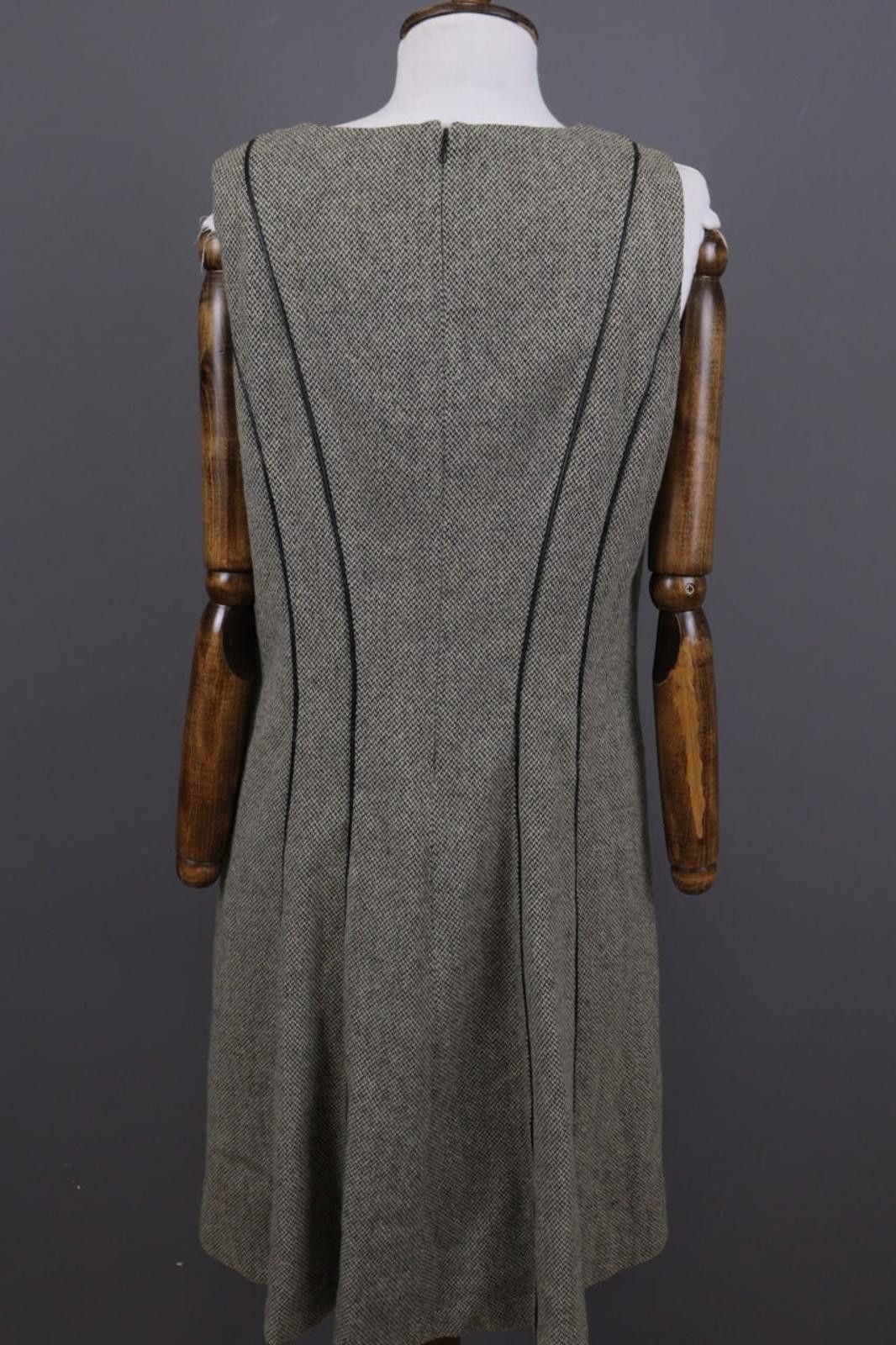 Lauren Ralph Lauren Lauren Ralph Lauren Brown Wool Knit Midi Dress Size 14 Size XL / US 12-14 / IT 48-50 - 8 Thumbnail