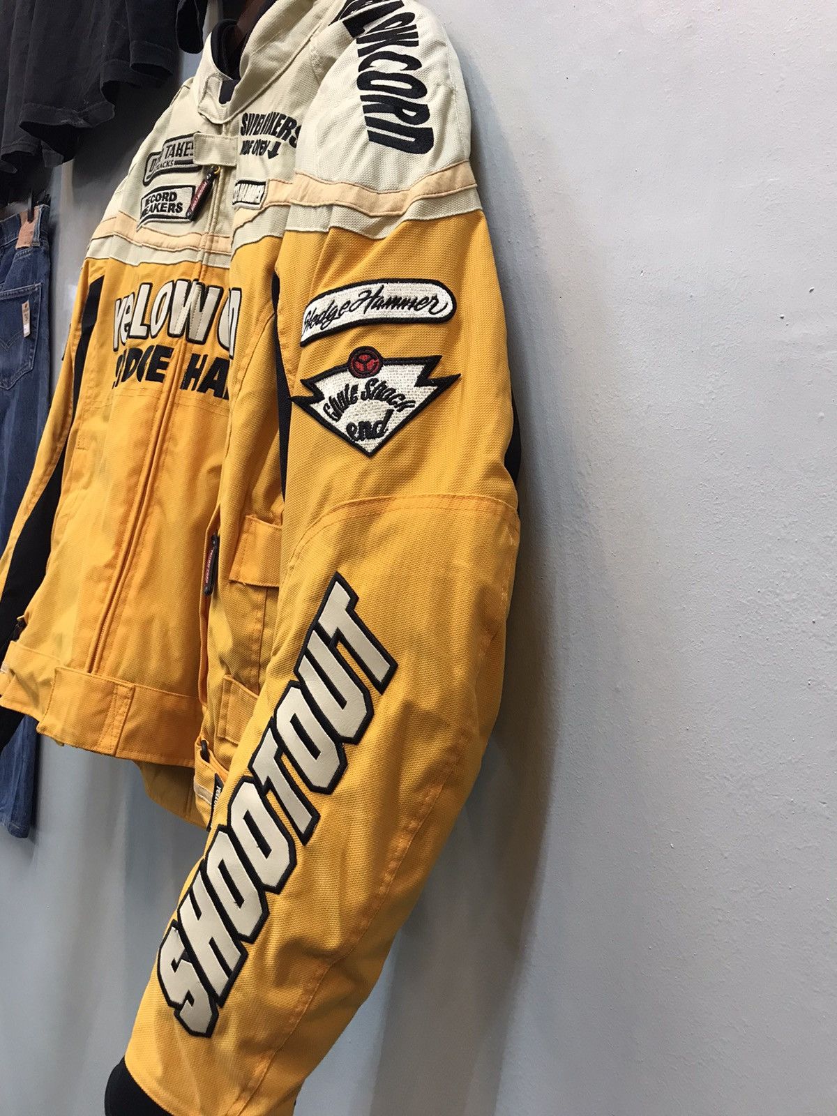 YELLOW CORN Yellow corn sledge hammer motorsports racing jacket Size US L / EU 52-54 / 3 - 4 Thumbnail