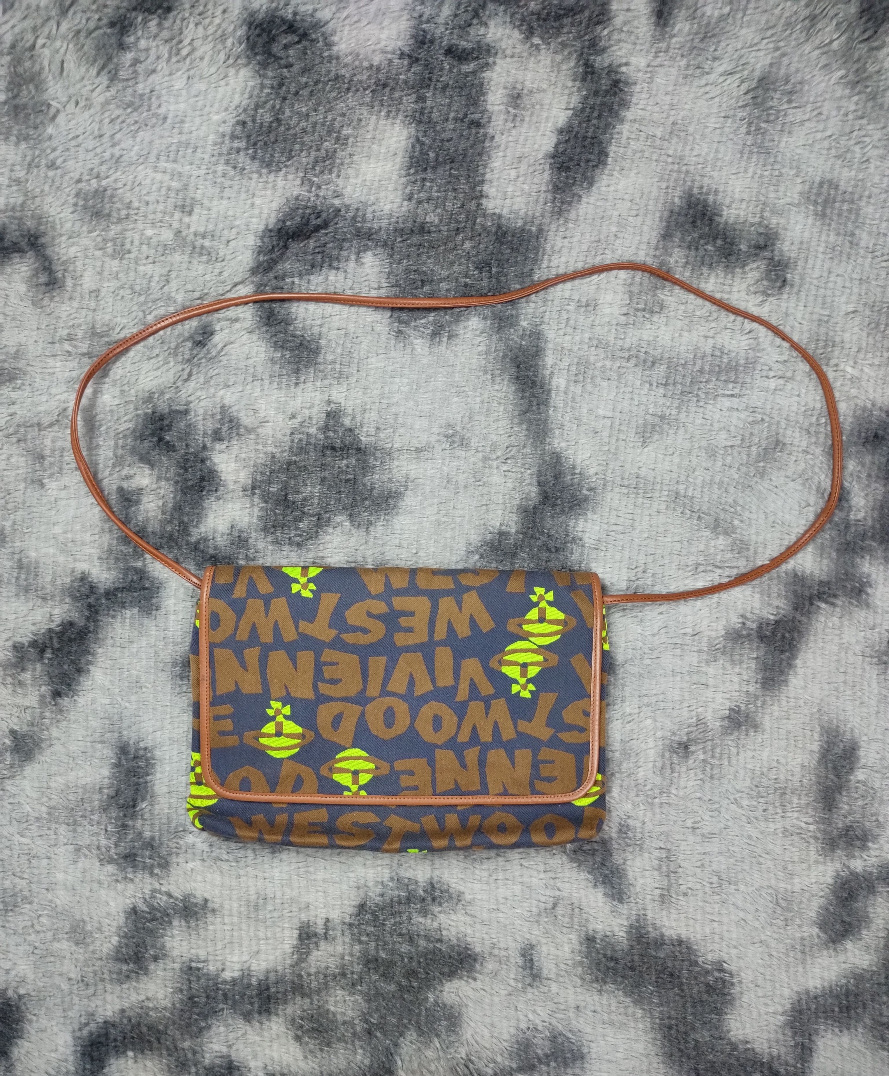 image of Vivienne Westwood Sling Bag in Brown, Women's