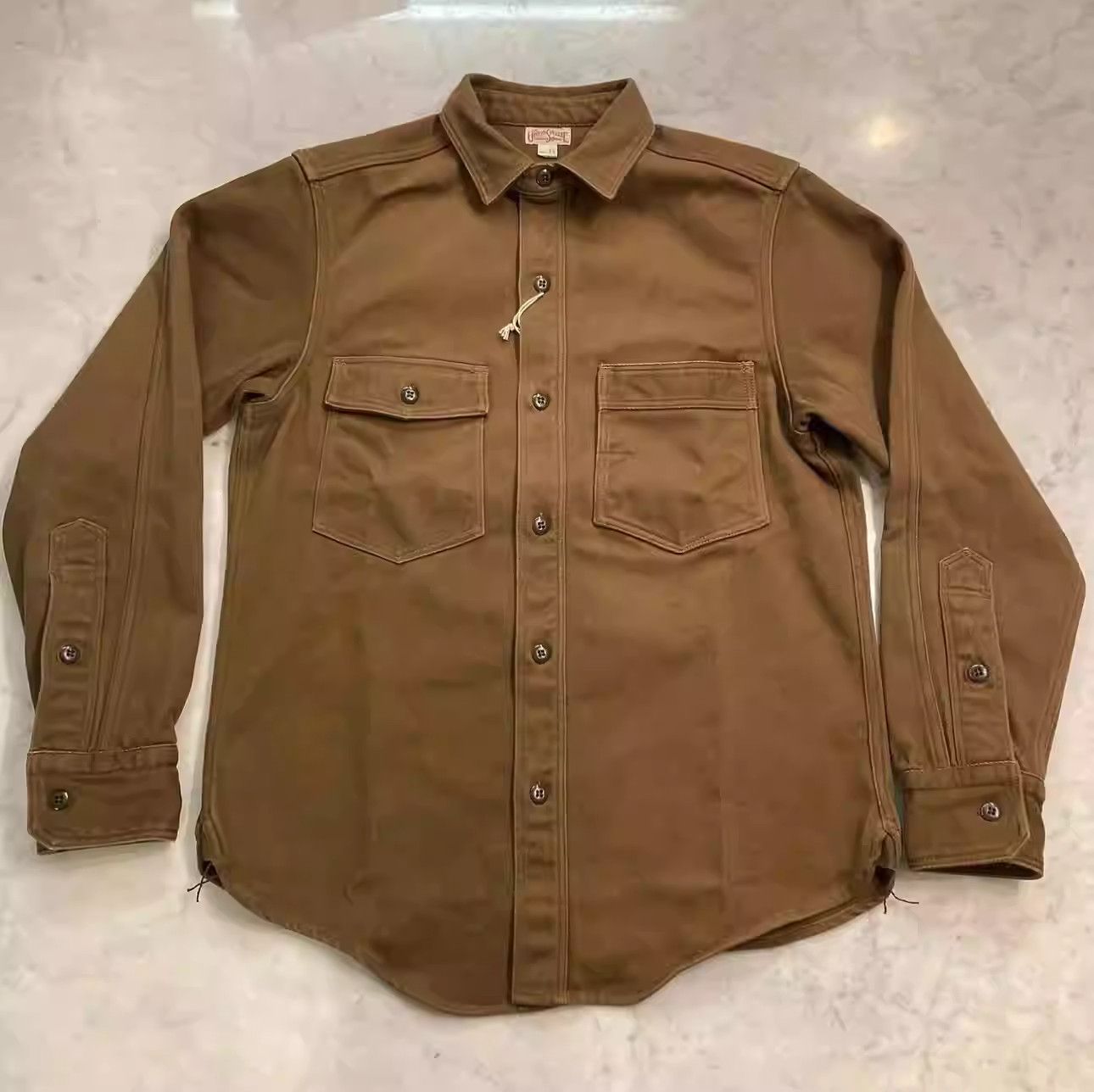 Freewheelers FREEWHEELERS New Gemsa Heavyweight Work Shirt | Grailed