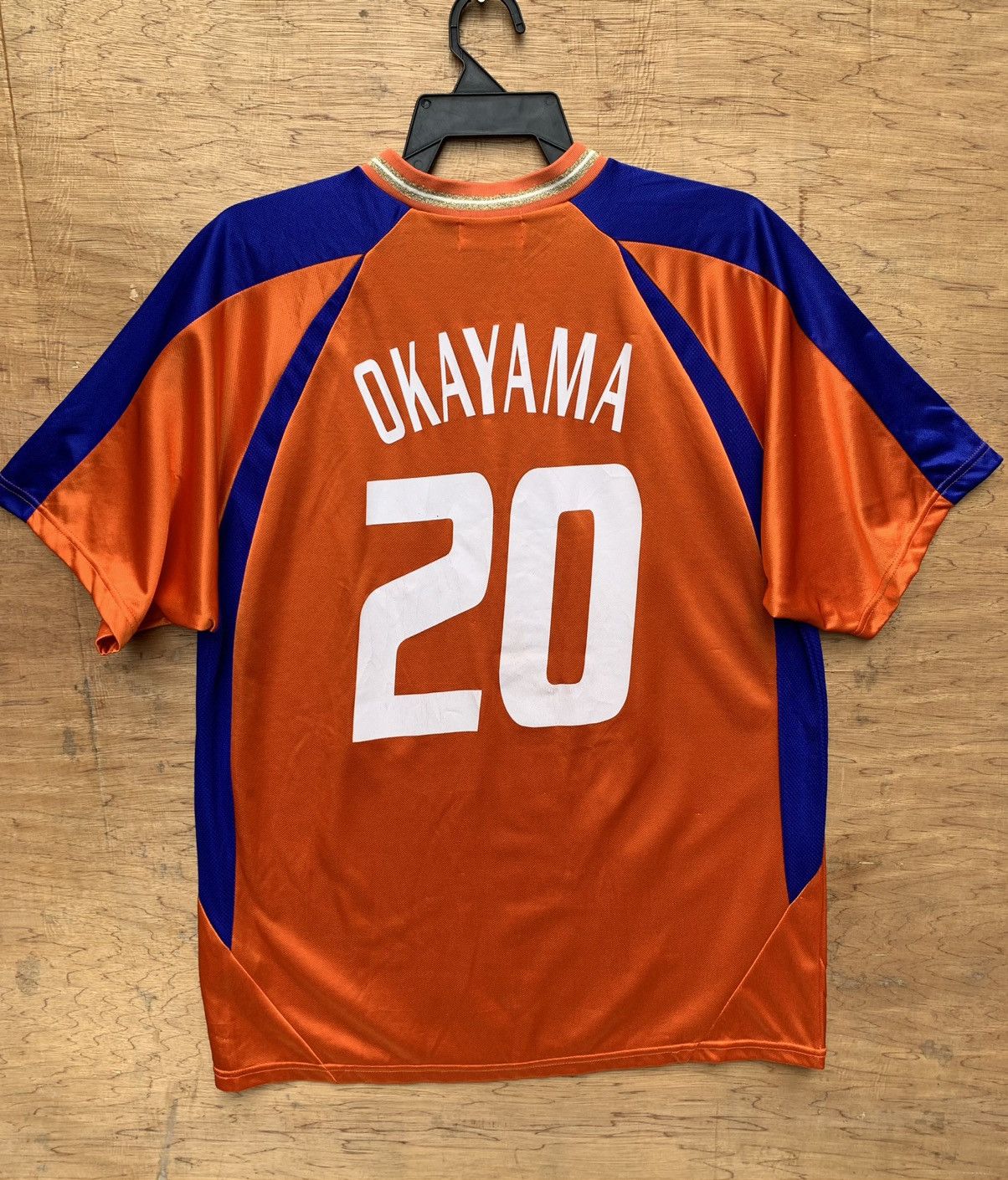 Vintage Albirex Niigata OKAYAMA #20 Jersey Size US L / EU 52-54 / 3 - 13 Thumbnail