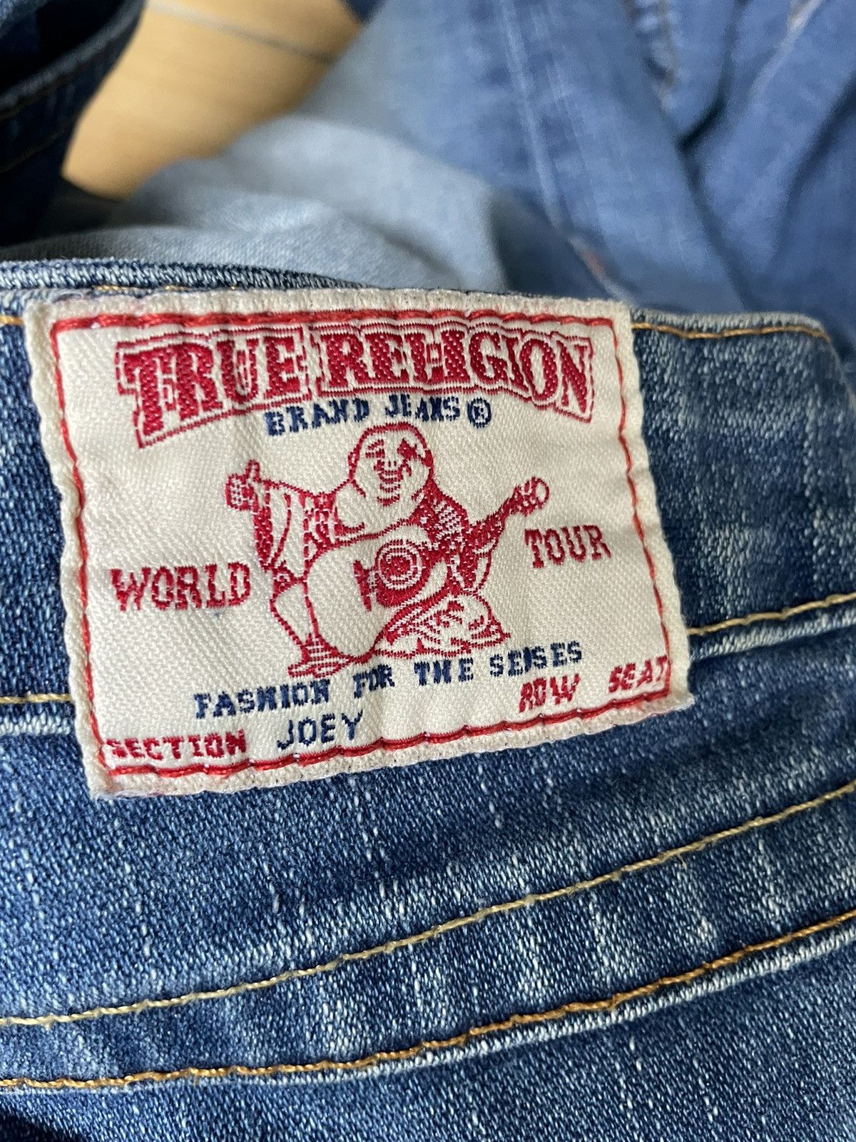 True Religion Vintage Y2K True Religion Flare Denim Jeans Size 31" - 19 Thumbnail