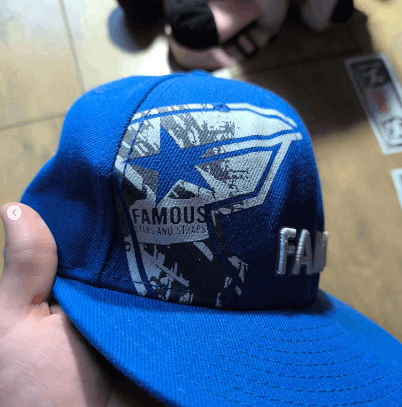 Famous Stars And Straps Cap Famous Size 46 - 2 Thumbnail