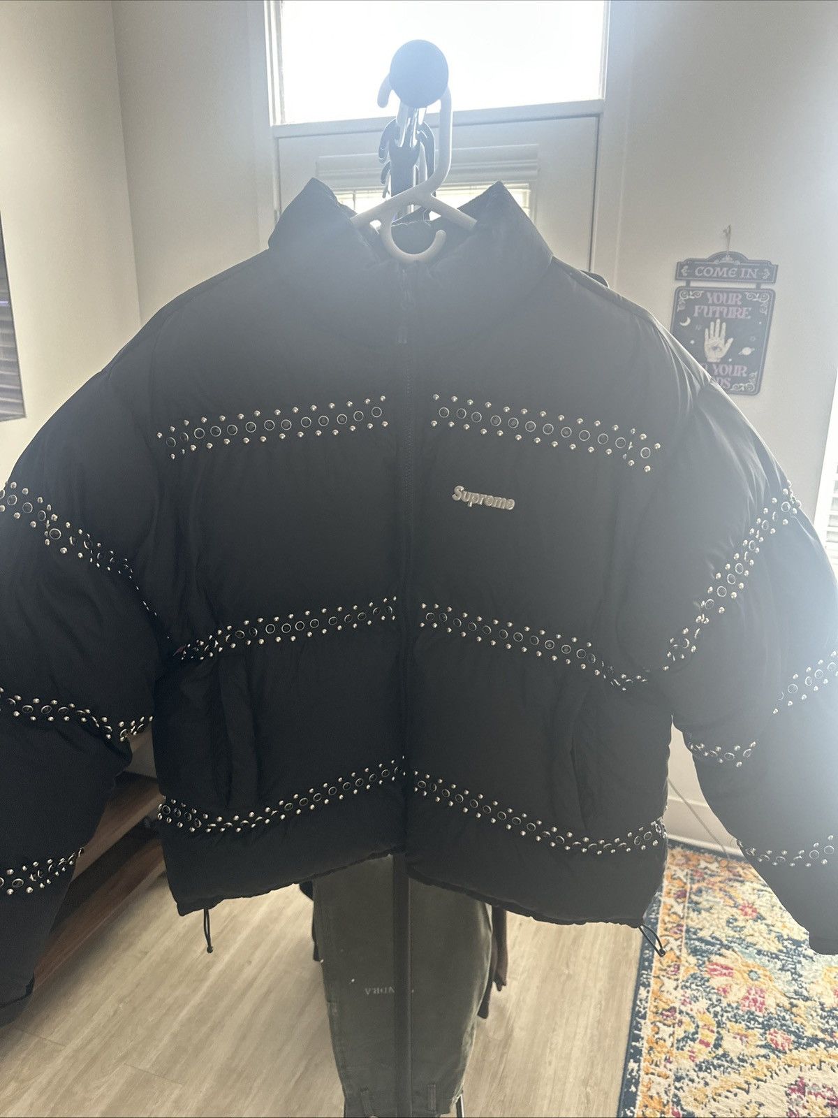 B.B. Simon × Supreme Supreme X B.B Simon Studded Puffer Jacket Size US M / EU 48-50 / 2 - 2 Thumbnail