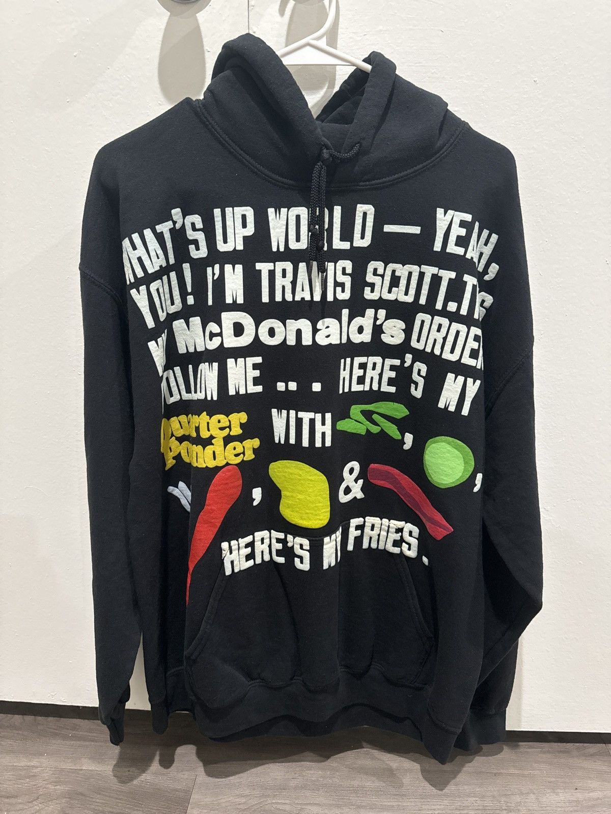 パーカー・フーディ Travis Scott x CPFM 4 CJ Ketchup Script Hoodie AW 20 2020 Cactus Jack Men's Travis Scott 2020 McDonalds CPFM 4 CJ