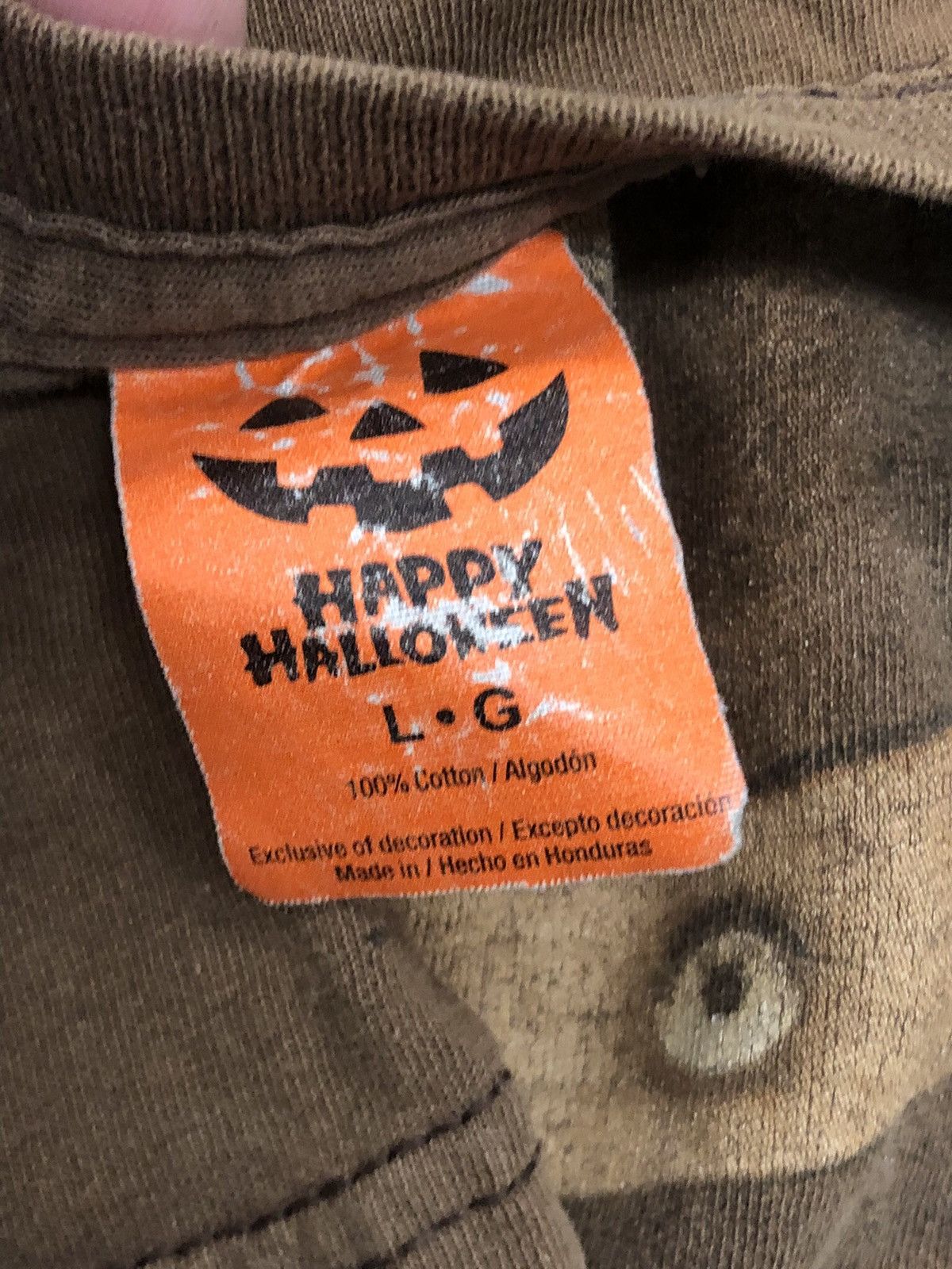 Vintage Y2K Halloween Spooky Scarecrow Tee Size US L / EU 52-54 / 3 - 6 Thumbnail