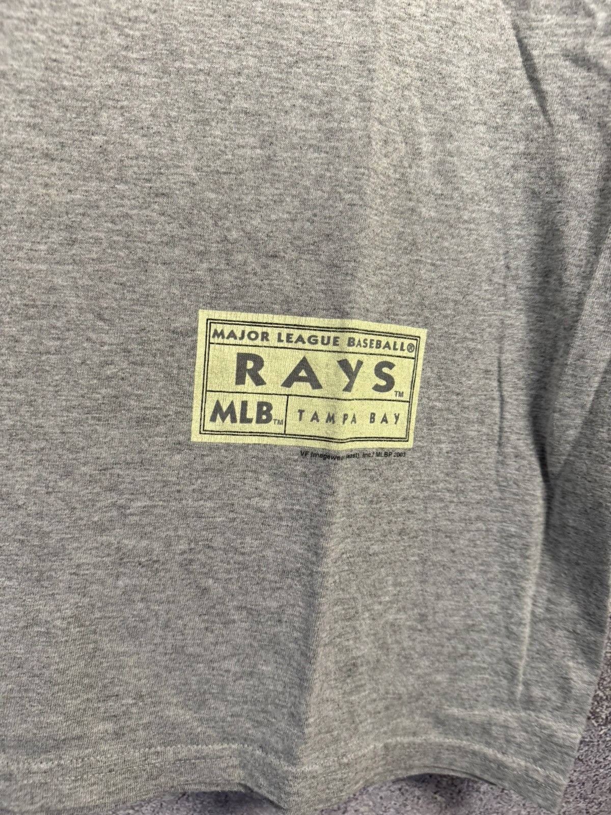 NFL × Vintage Vintage Tampa Bay Devil Rays 2003 Tee XL size Made in USA Size US XL / EU 56 / 4 - 10 Thumbnail