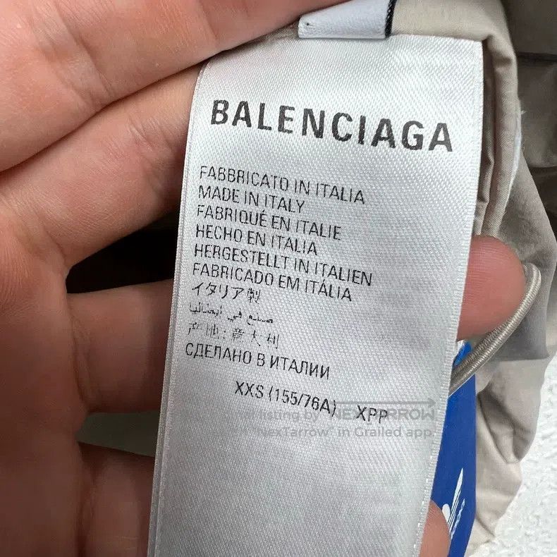 Balenciaga Balenciaga Side Stripe Printed School Uniform Jacket Size US XXS / EU 40 - 7 Thumbnail