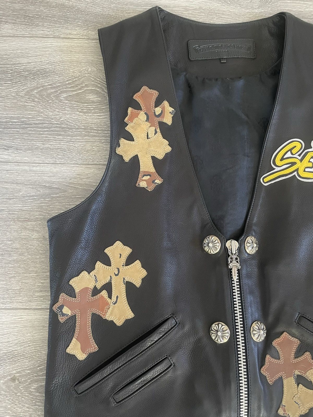 Chrome Hearts Chrome Hearts Sex Records Vest Size US M / EU 48-50 / 2 - 5 Thumbnail
