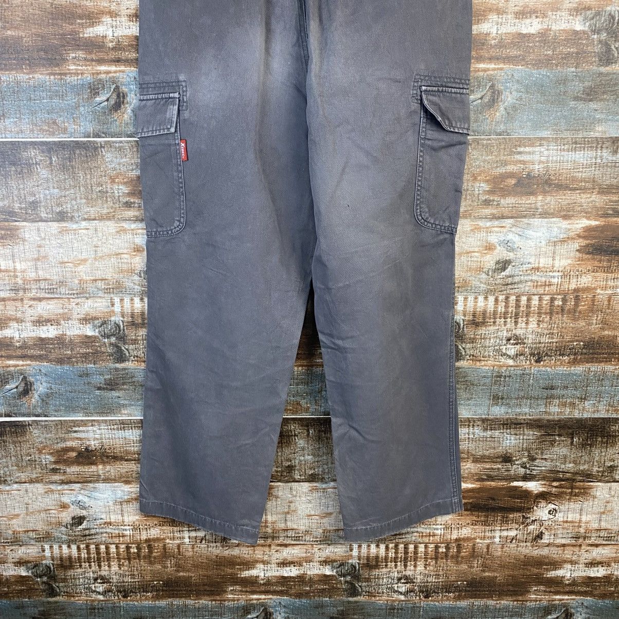 Japanese Brand DL Xebec Brown Cargo Multipocket Pants #C966 Size US 31 - 17 Thumbnail