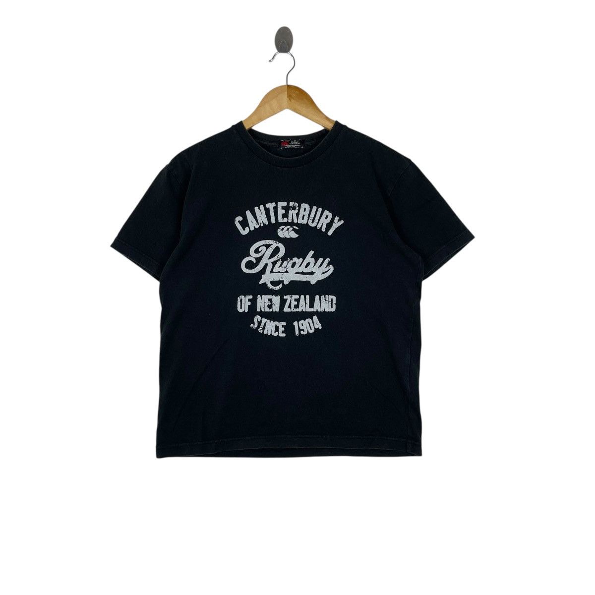 Canterbury of New Zealand Vintage Canterbury of New Zealand Rugby Tee Shirt Size US L / EU 52-54 / 3 - 1 Thumbnail