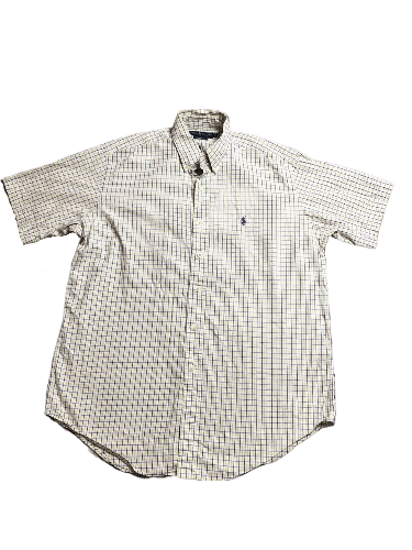 Ralph Lauren Vintage Ralph Lauren Classic Fit Checkered Button Up Shirt Size US M / EU 48-50 / 2 - 1 Thumbnail