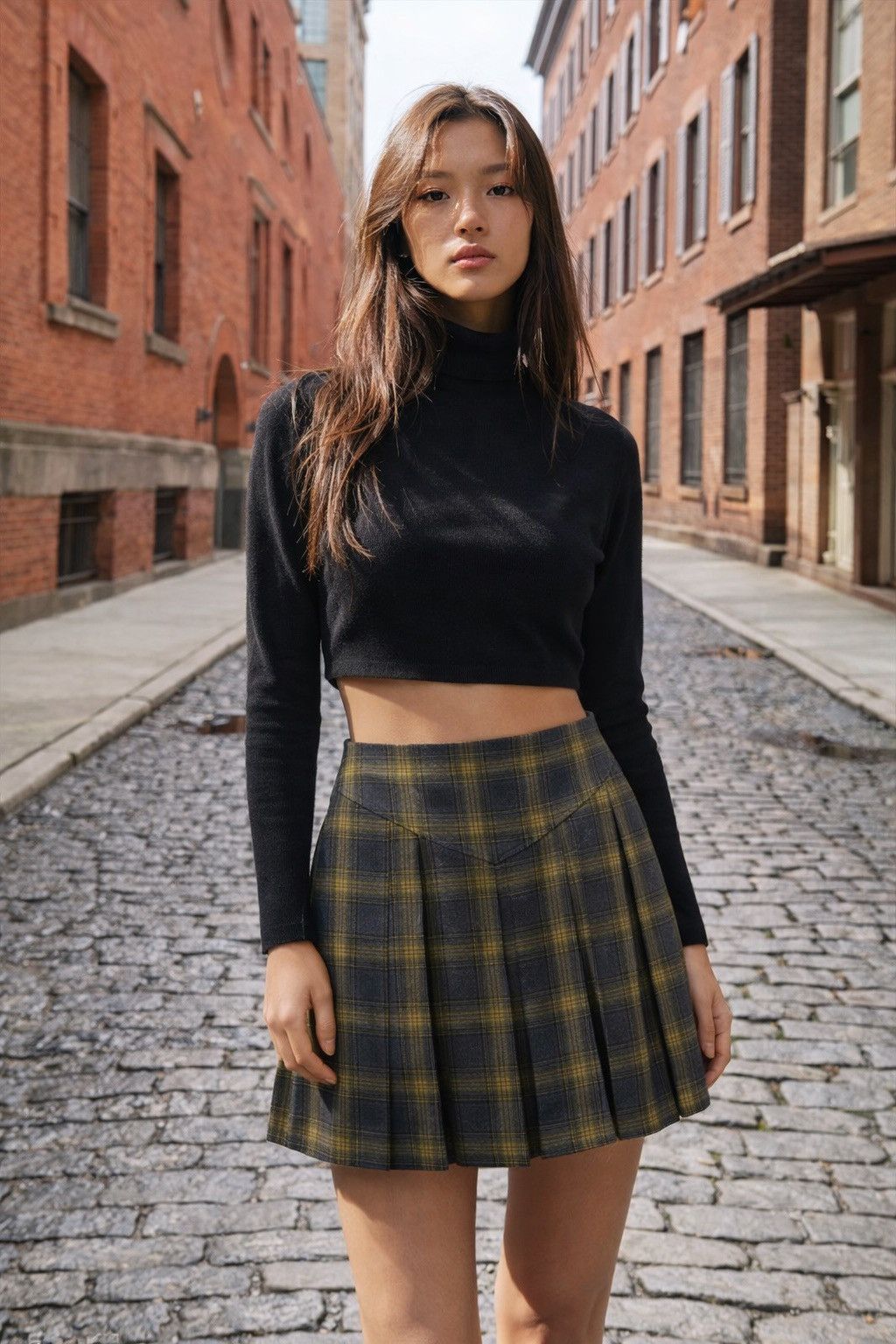 Dolce & Gabbana Vintage dolce&gabbana plaid pleated mini skirt Size 27" / US 4 / IT 40 - 6 Thumbnail