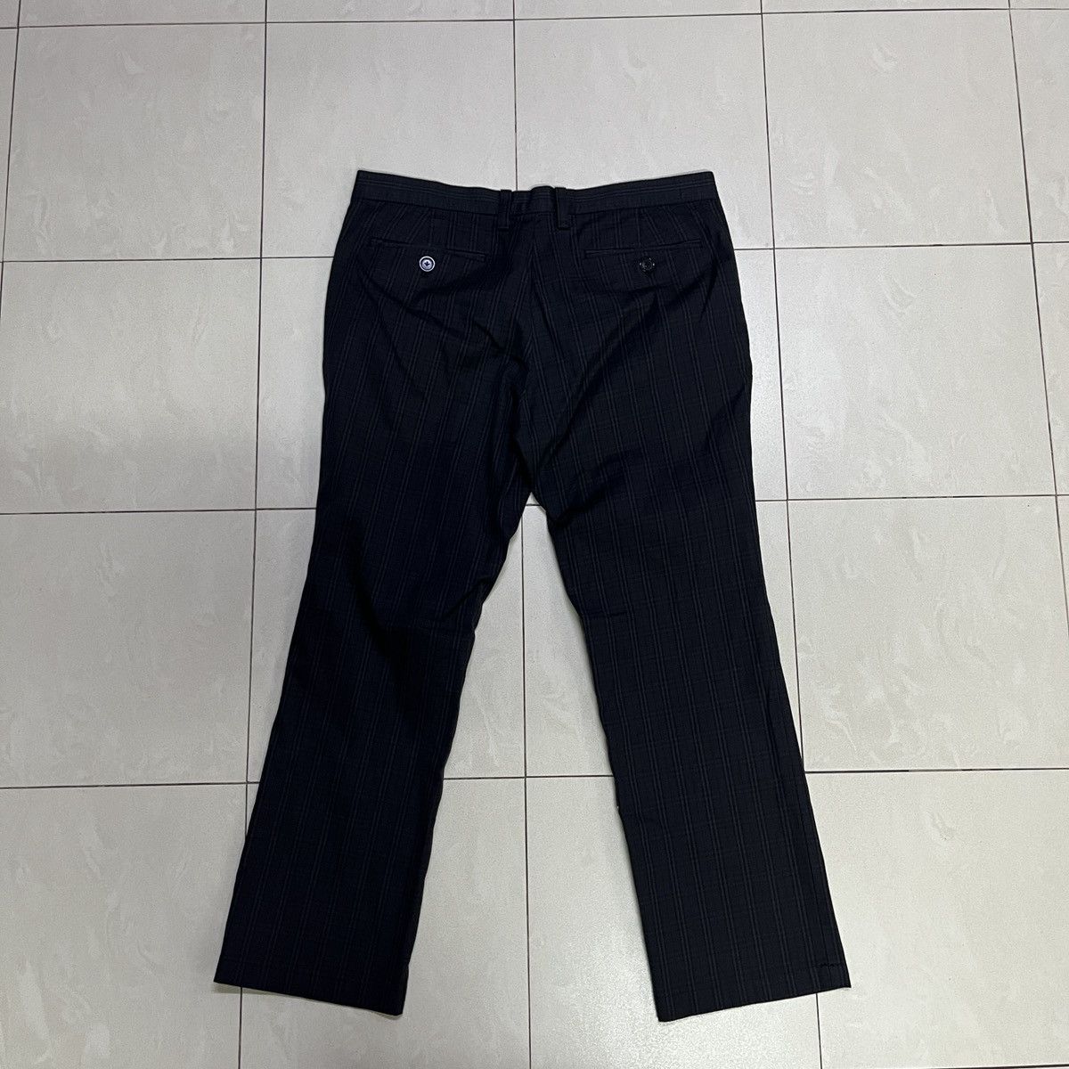 Burberry Vintage Burberry Black Nova Check Pants Size US 32 / EU 48 - 8 Thumbnail
