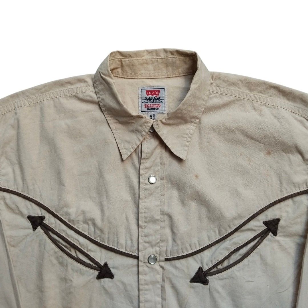 Levi's 1990's Levis Western shirts Size US S / EU 44-46 / 1 - 3 Thumbnail