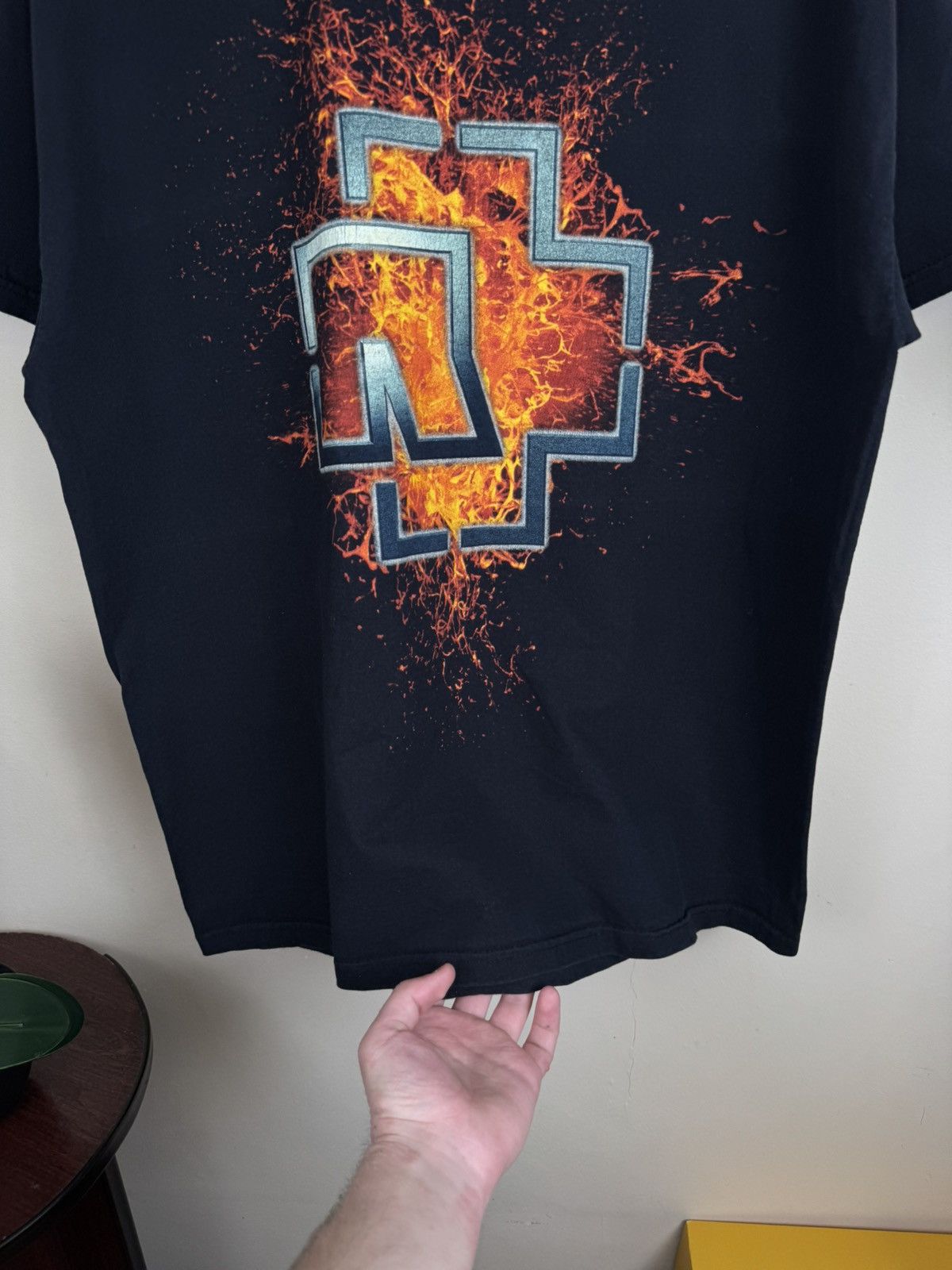 Other Vintage 2000's Rammstein Die Sonne Burn Over Print XL Size US XL / EU 56 / 4 - 10 Thumbnail