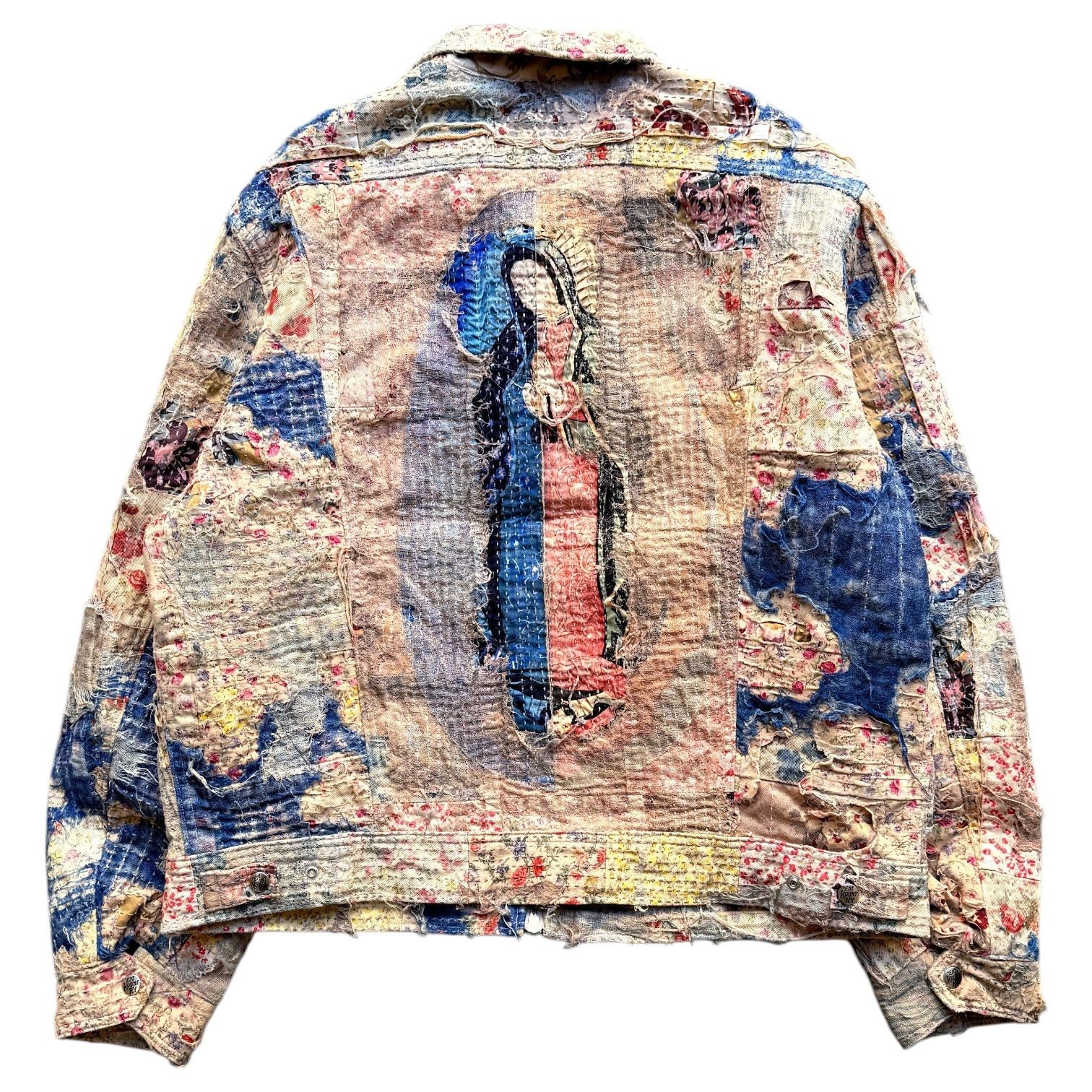 Kapital Kountry Champetre Boro Zip Up Jacket (Virgin Maria) Size US M / EU 48-50 / 2 - 1 Thumbnail