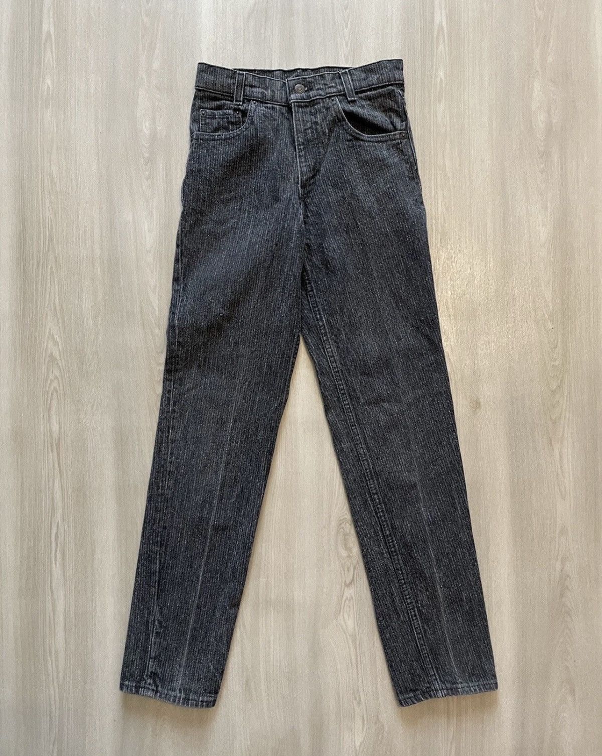 Levi's Vintage Levis 80s 7505-0221 Student Denim USA Jeans 26x30 Size US 26 / EU 42 - 4 Thumbnail