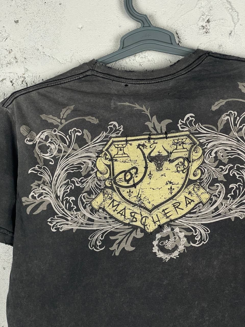 Affliction × JNCO × Vintage Crazy Vintage Y2K Affliction Style Cross T Shirt Grunge Size US L / EU 52-54 / 3 - 13 Thumbnail