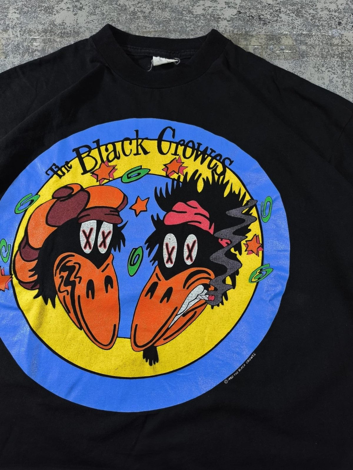 Vintage vintage 1992 the black crows high as the moon eu tour Size US XL / EU 56 / 4 - 4 Thumbnail