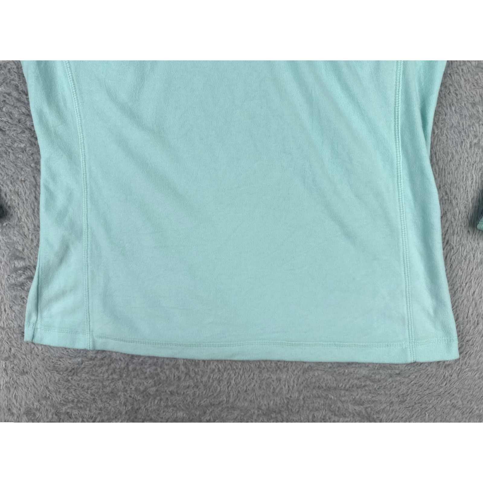 Altea Columbia Sweater Womens XL Teal Fleece 1/4 Zip Mock Neck Lightweight Pullover Casual Outdoor University) Size XL / US 12-14 / IT 48-50 - 5 Thumbnail