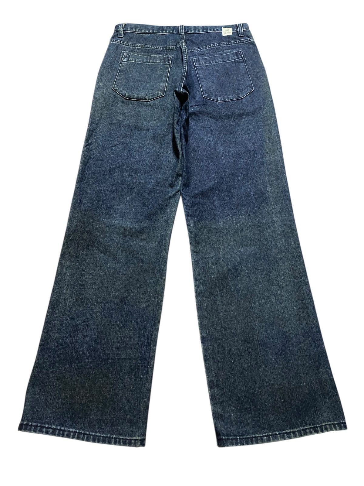 Gap Vintage Gap Surveyor Distressed Baggy Jeans Size US 30 / EU 46 - 2 Thumbnail