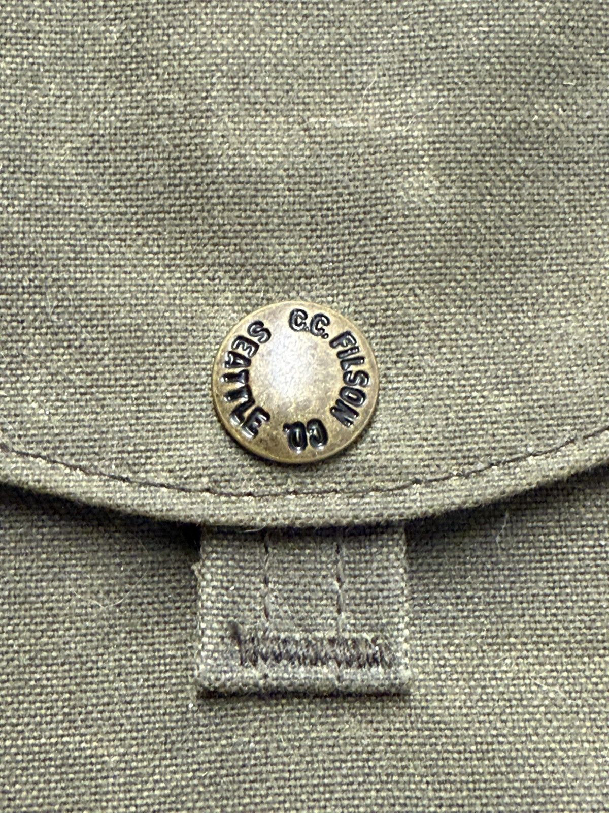 Filson Filson Tin Cloth Tablet / Compact Briefcase Otter Green New Size ONE SIZE - 3 Thumbnail