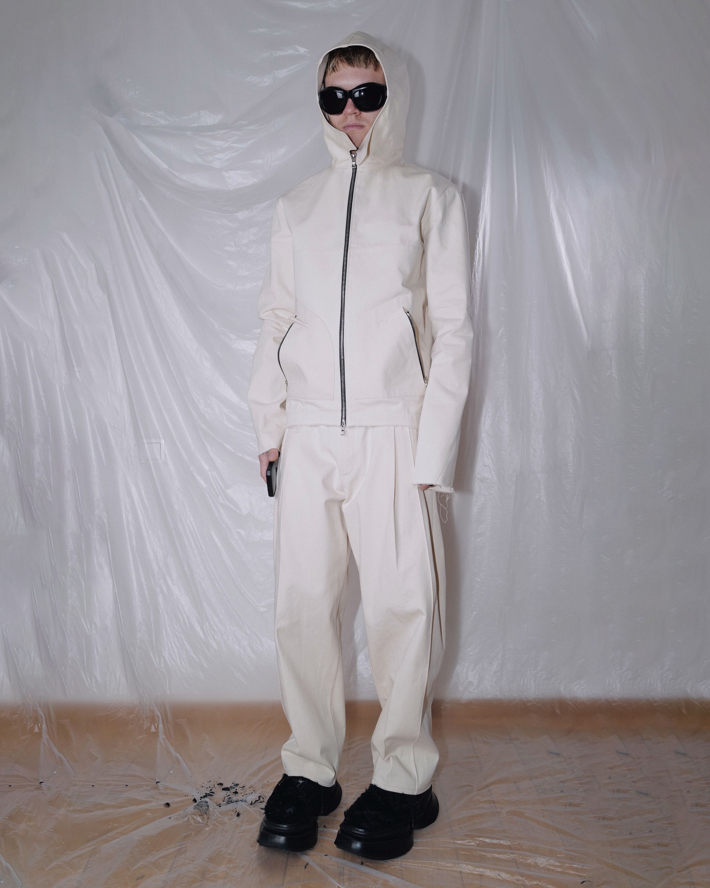 Other HOODED COTTON TAILORED JACKET Size US M / EU 48-50 / 2 - 1 Thumbnail
