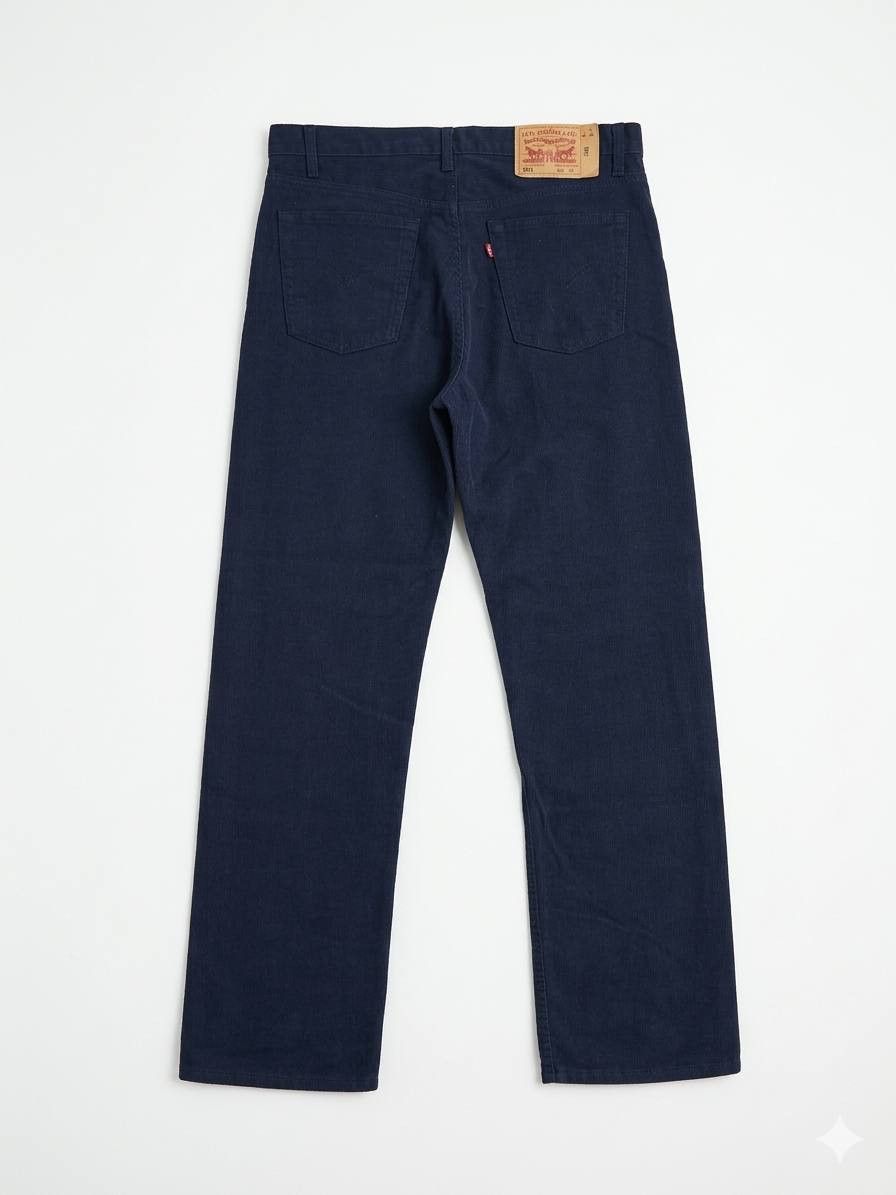Levi's Rare Levi's 501 W33 Made in Italy Textured Navy Size US 33 - 1 Thumbnail