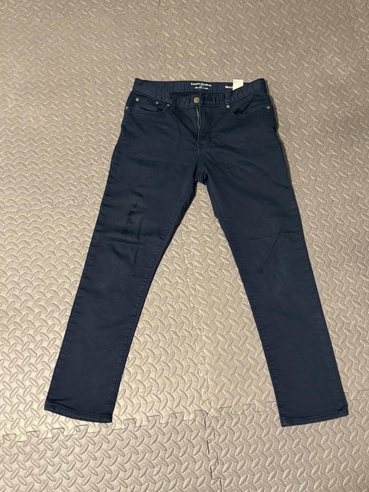 Banana Republic Banana Republic Travel Jean Blue Mens 30x30, Slim Fit Size US 30 / EU 46 - 1 Thumbnail