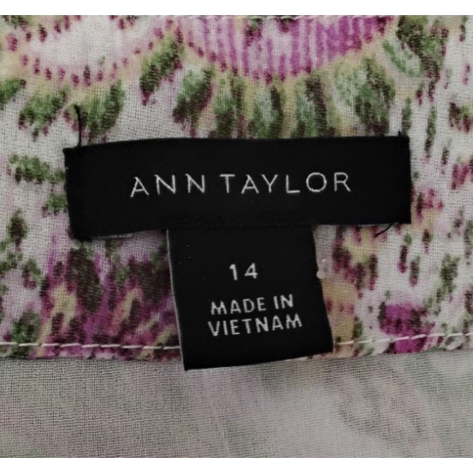 Ann Taylor Ann Taylor Dress Women's 14 Pink Floral Maxi NWT MSRP $189 Size XL / US 12-14 / IT 48-50 - 9 Thumbnail