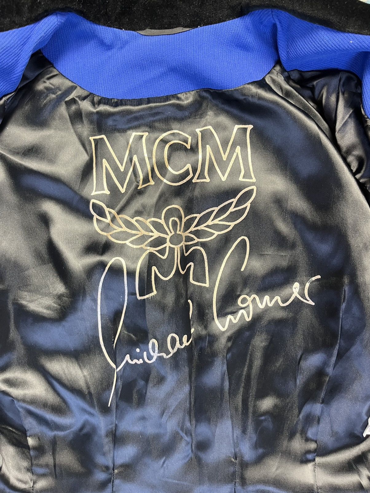 MCM × Vintage Vintage 80s MCM velvet elements blazer avant-garde design Size M / US 6-8 / IT 42-44 - 12 Thumbnail