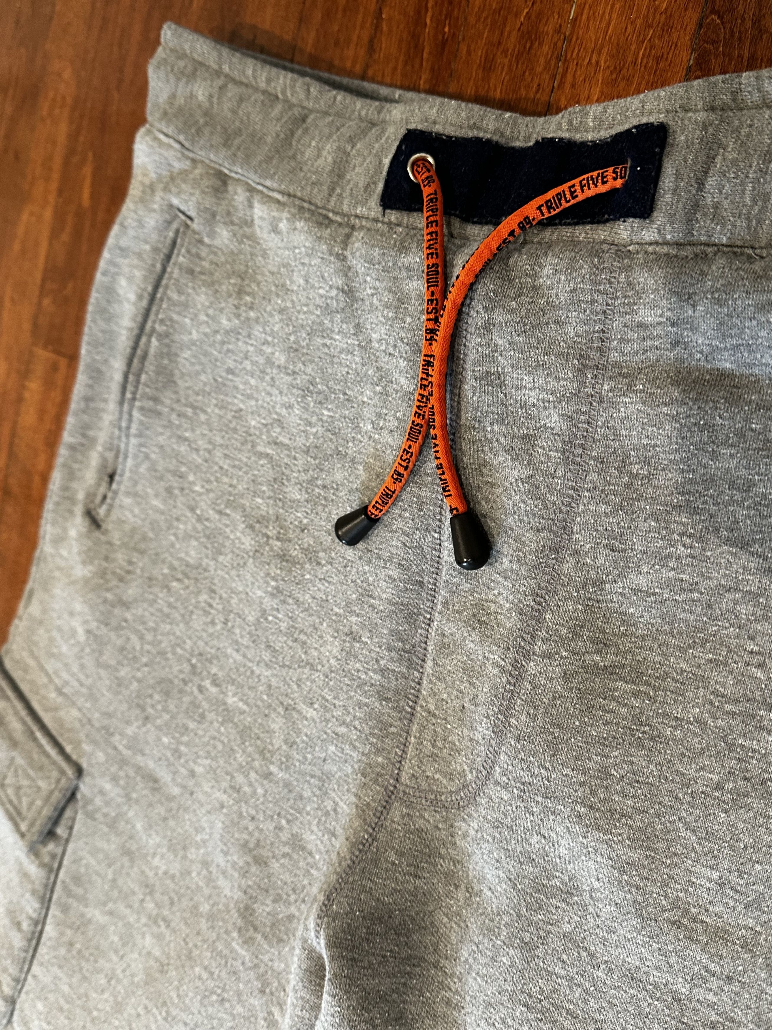 Triple 5 Soul Vintage Triple 5 Soul Gray Cargo Sweats Size US 34 / EU 50 - 3 Thumbnail