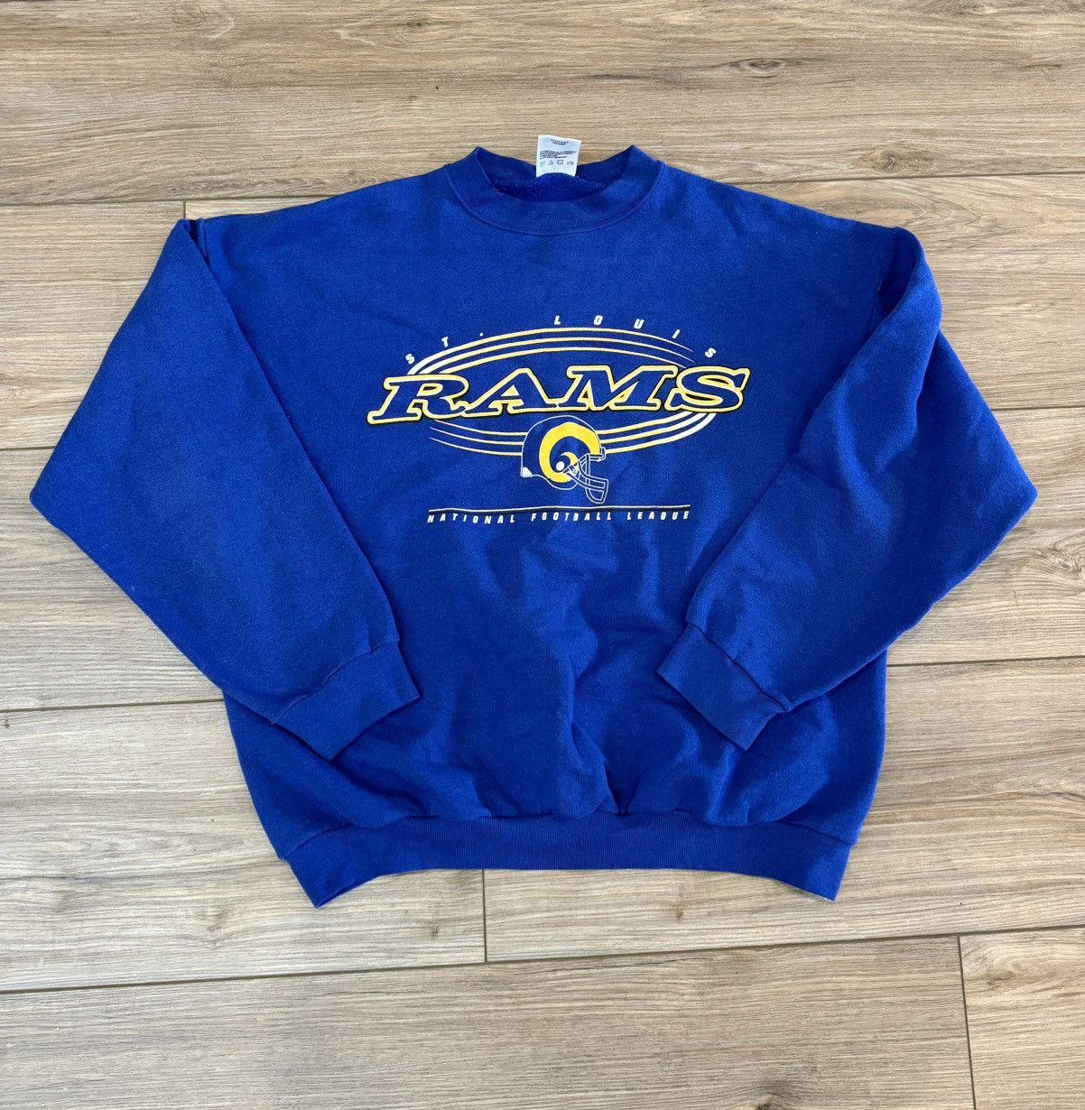 Vintage Vintage St. Louis rams crewneck Size US XL / EU 56 / 4 - 1 Thumbnail