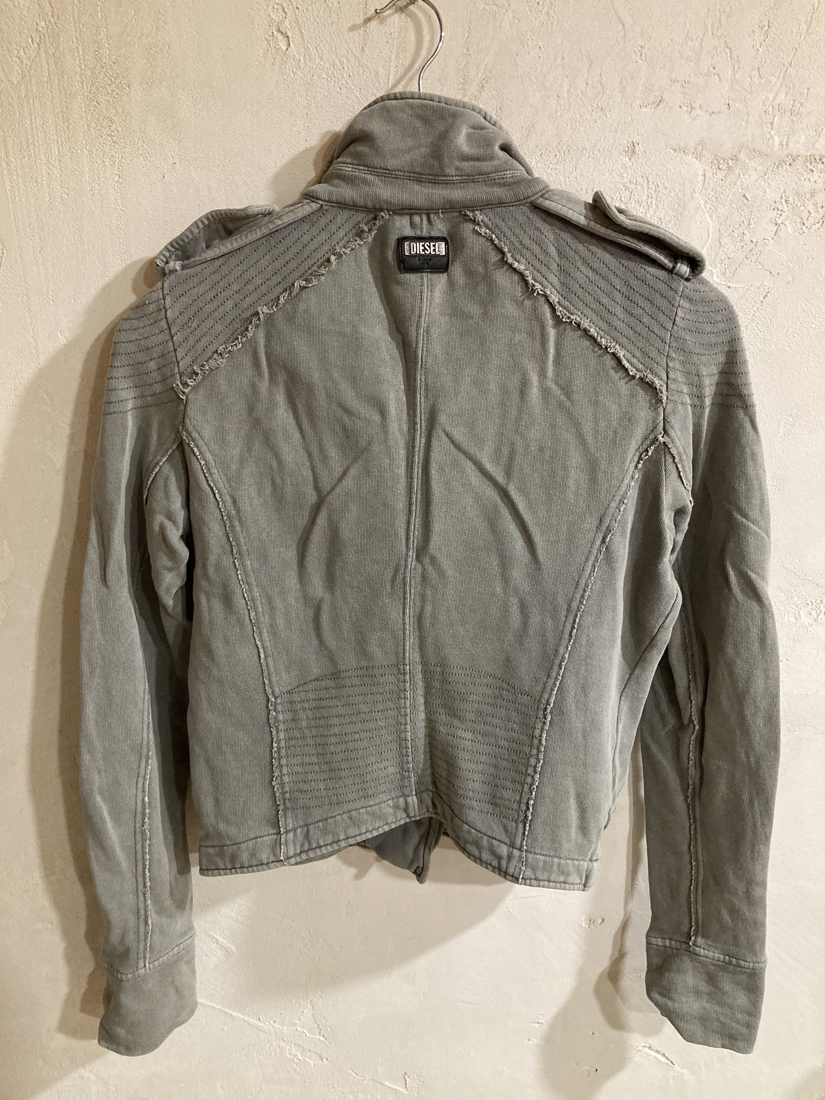 Diesel Rare Vintage Diesel Womens Utility jacket in Gray Size M / US 6-8 / IT 42-44 - 2 Thumbnail