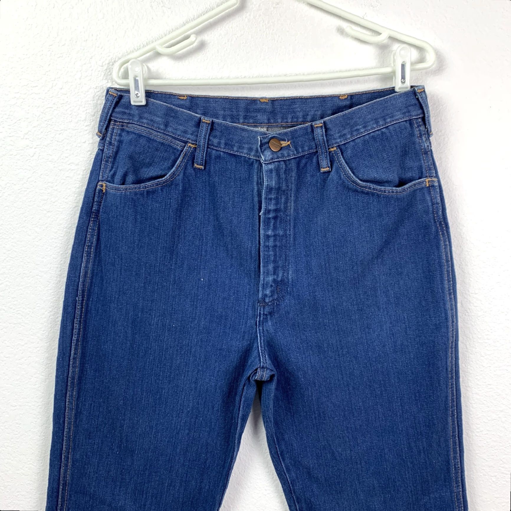 Wrangler VINTAGE Wrangler No-Fault Jeans Mens 36x36 Dark Wash Denim Scovill Jeans Size US 36 / EU 52 - 2 Thumbnail