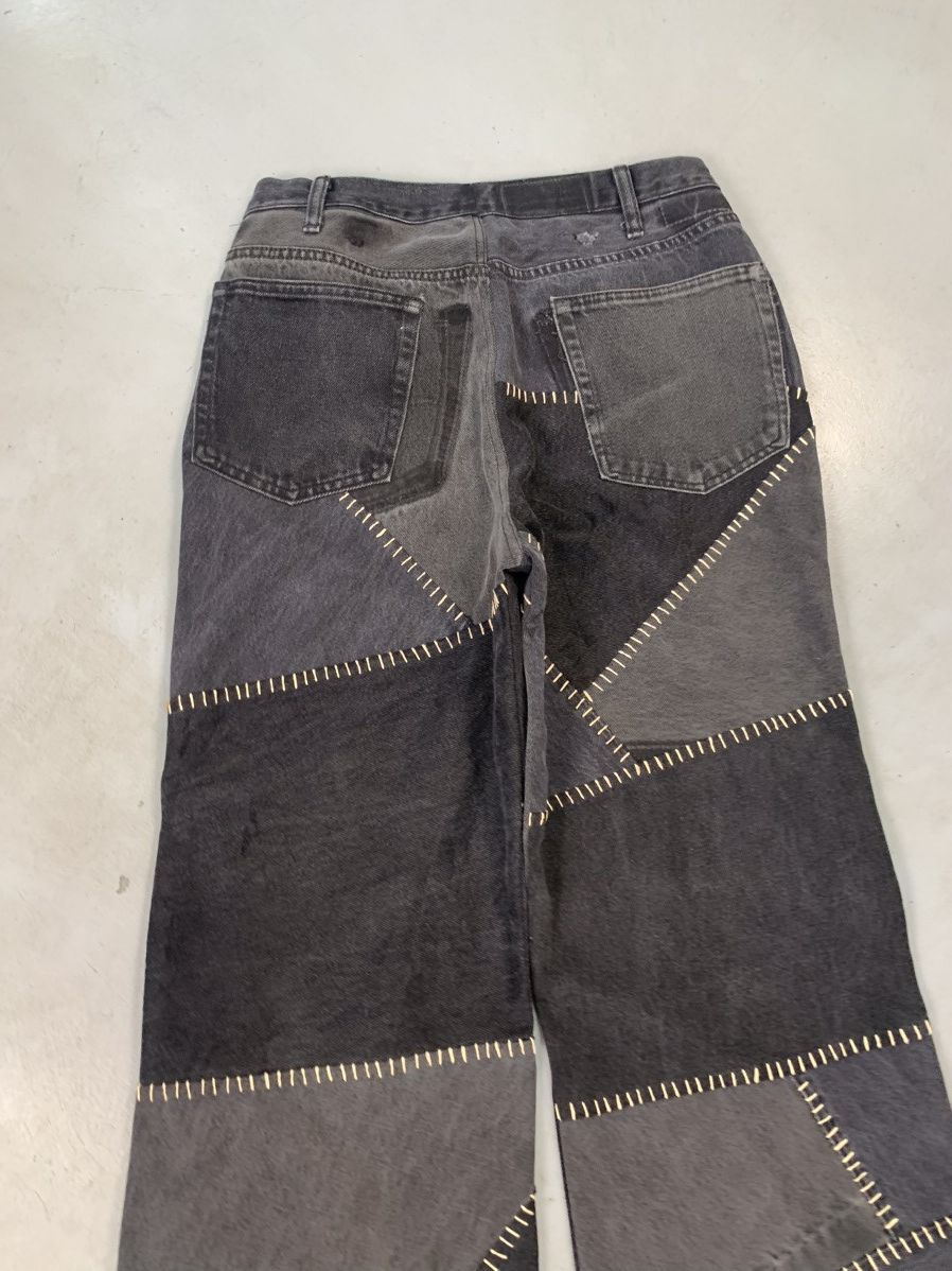 Levi's upcycled levis hand stitch printed baggy fit denim Size US 30 / EU 46 - 3 Thumbnail