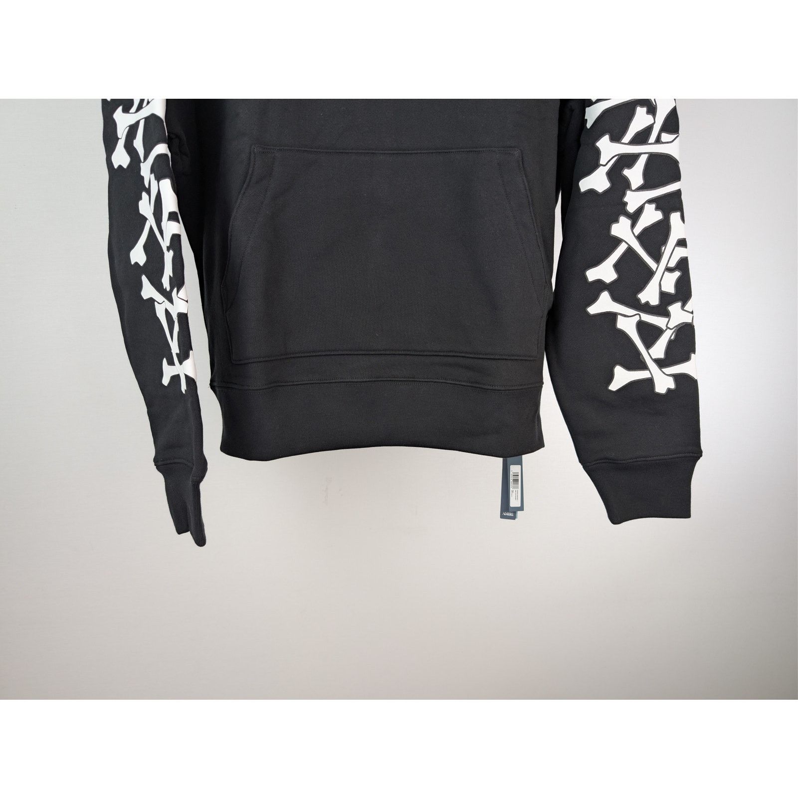 Amiri o1rshd1 Q:3 / Bones Stacked Hoodie in Black Size US XL / EU 56 / 4 - 4 Thumbnail