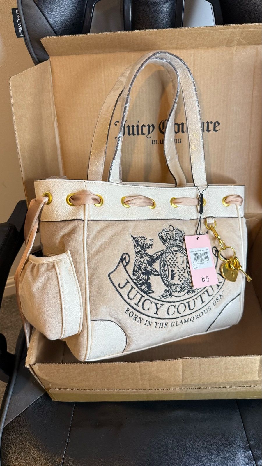 Juicy Couture Juicy Couture Sand Daydreamer Shopper Bag Size ONE SIZE - 6 Thumbnail