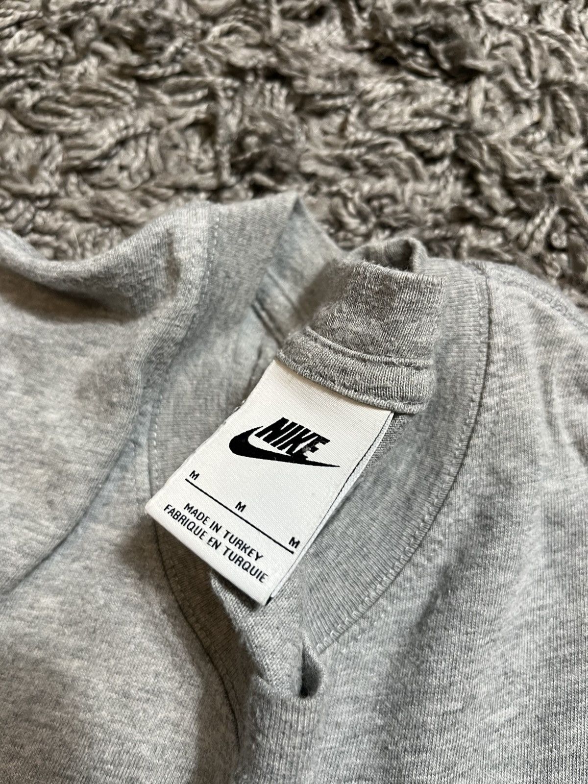 Nike × Vintage NIKE Y2K VINTAGE STYLE COTTON GREY T-SHIRT Size US M / EU 48-50 / 2 - 4 Thumbnail