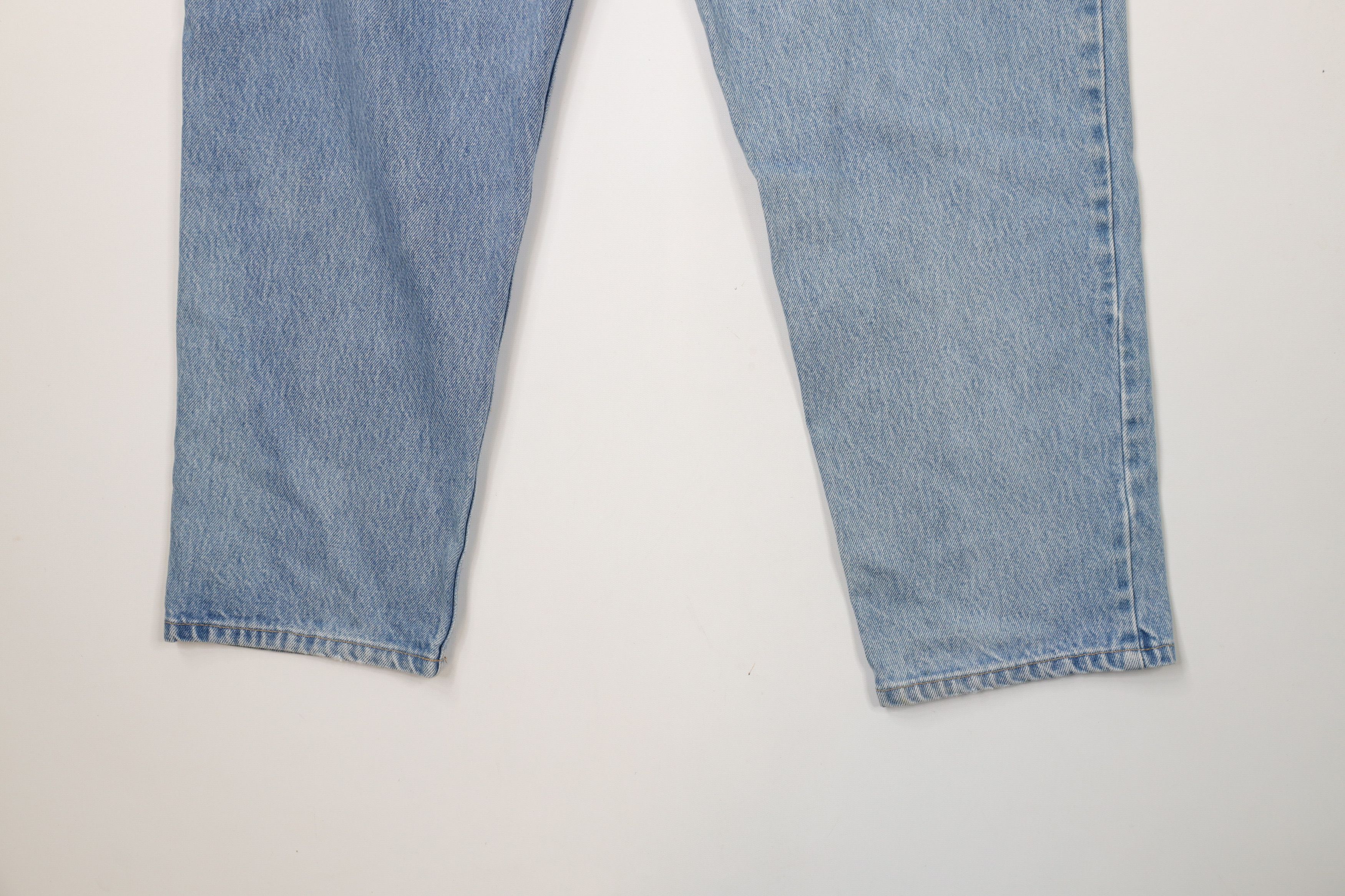 Lands' End × Vintage Vintage 90s Lands End Relaxed Tapered Leg Denim Jeans Blue Size US 36 / EU 52 - 12 Thumbnail