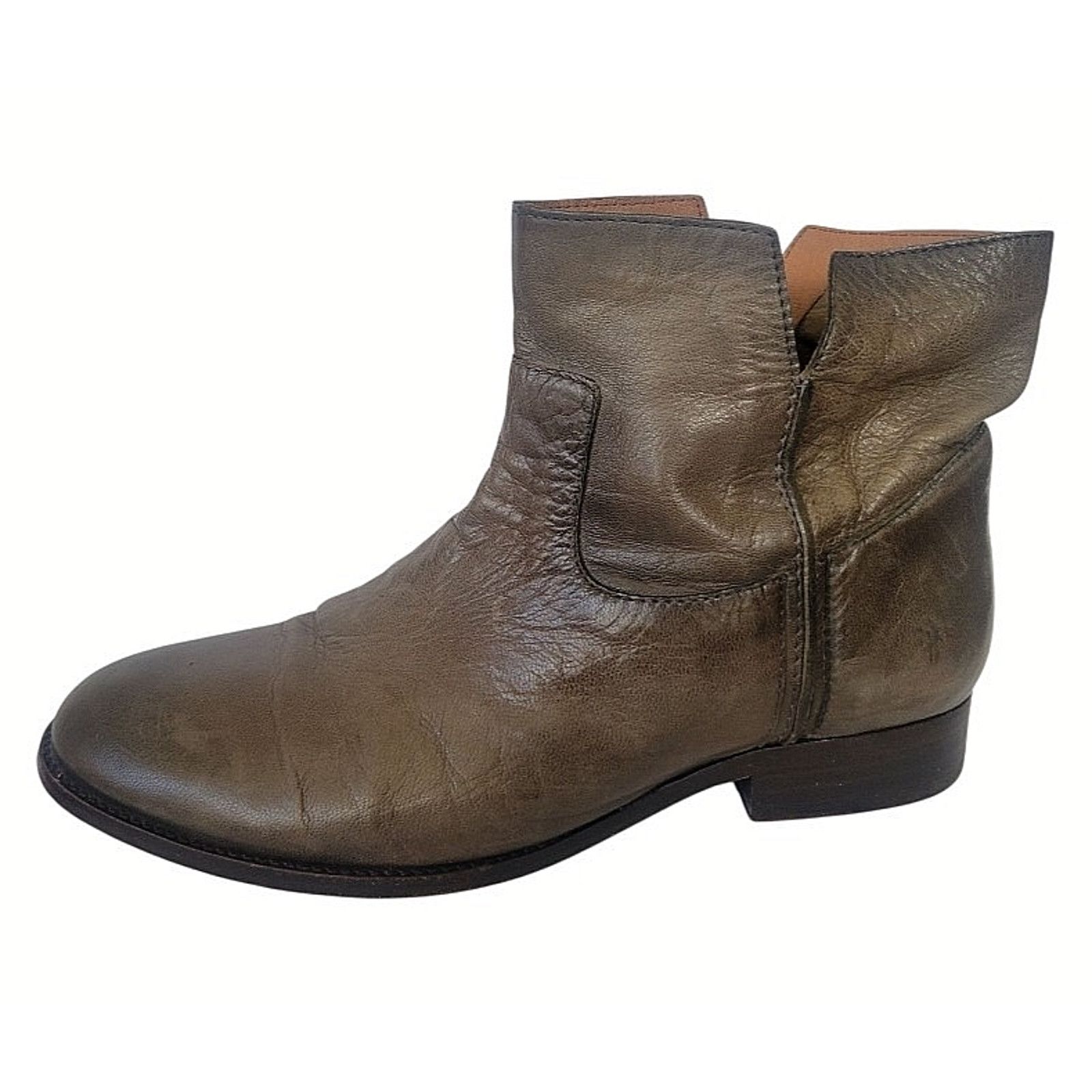 Frye Frye Melissa Slouch Women Brown Bootie size 9B Size US 9 / IT 39 - 1 Thumbnail
